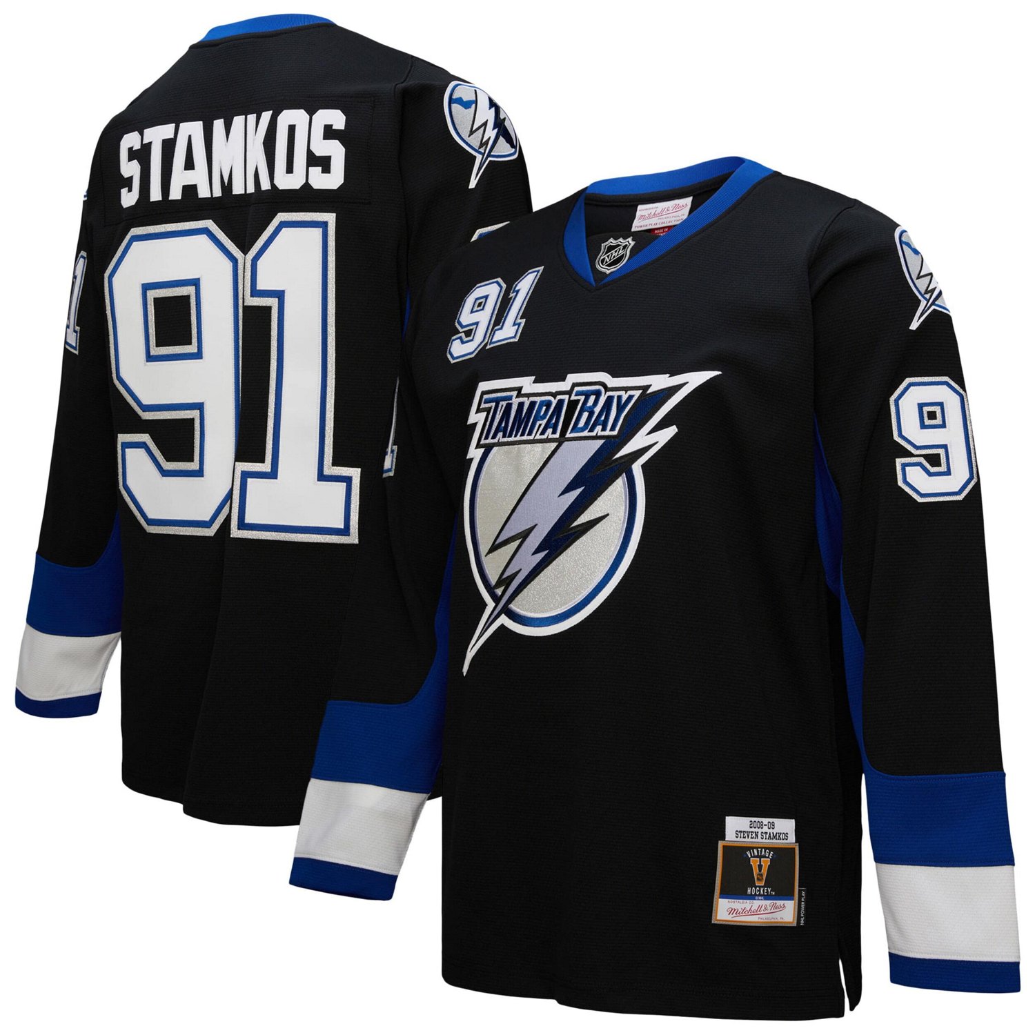 Mitchell  Ness Steven Stamkos Tampa Bay Lightning 2008-09 Power Play Jersey                                                      - view number 1