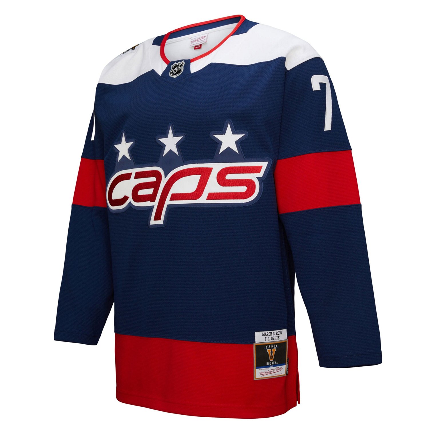 Mitchell  Ness TJ Oshie Washington Capitals Power Play Jersey - view number 2