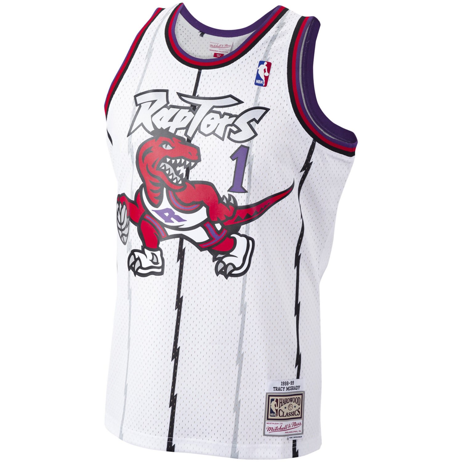 Mitchell  Ness Tracy McGrady Toronto Raptors 1998/99 Hardwood Classics Swingman Jersey - view number 2