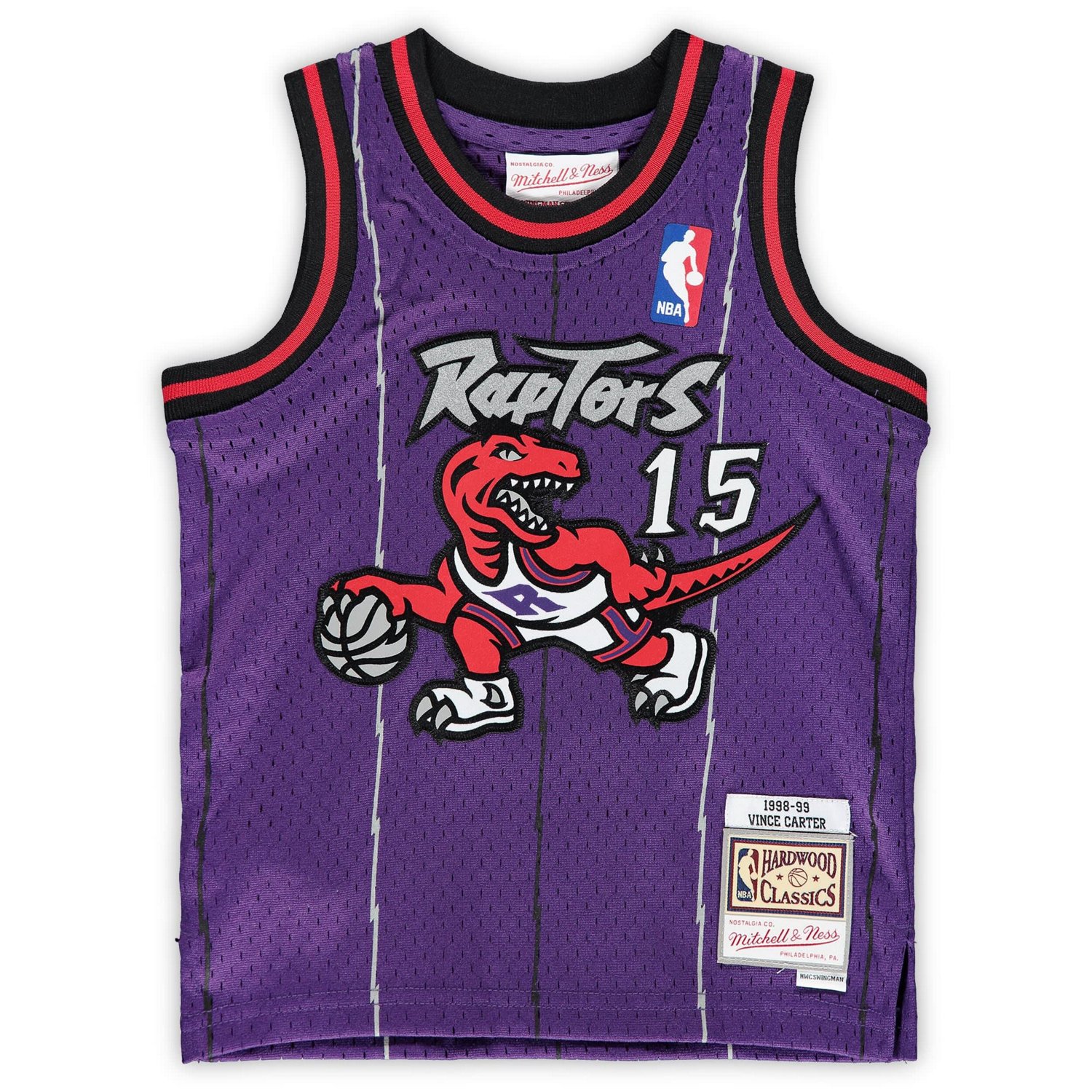 Mitchell  Ness Vince Carter Toronto Raptors 1998 99 Hardwood Classics Retired Player Jersey                                      - view number 2