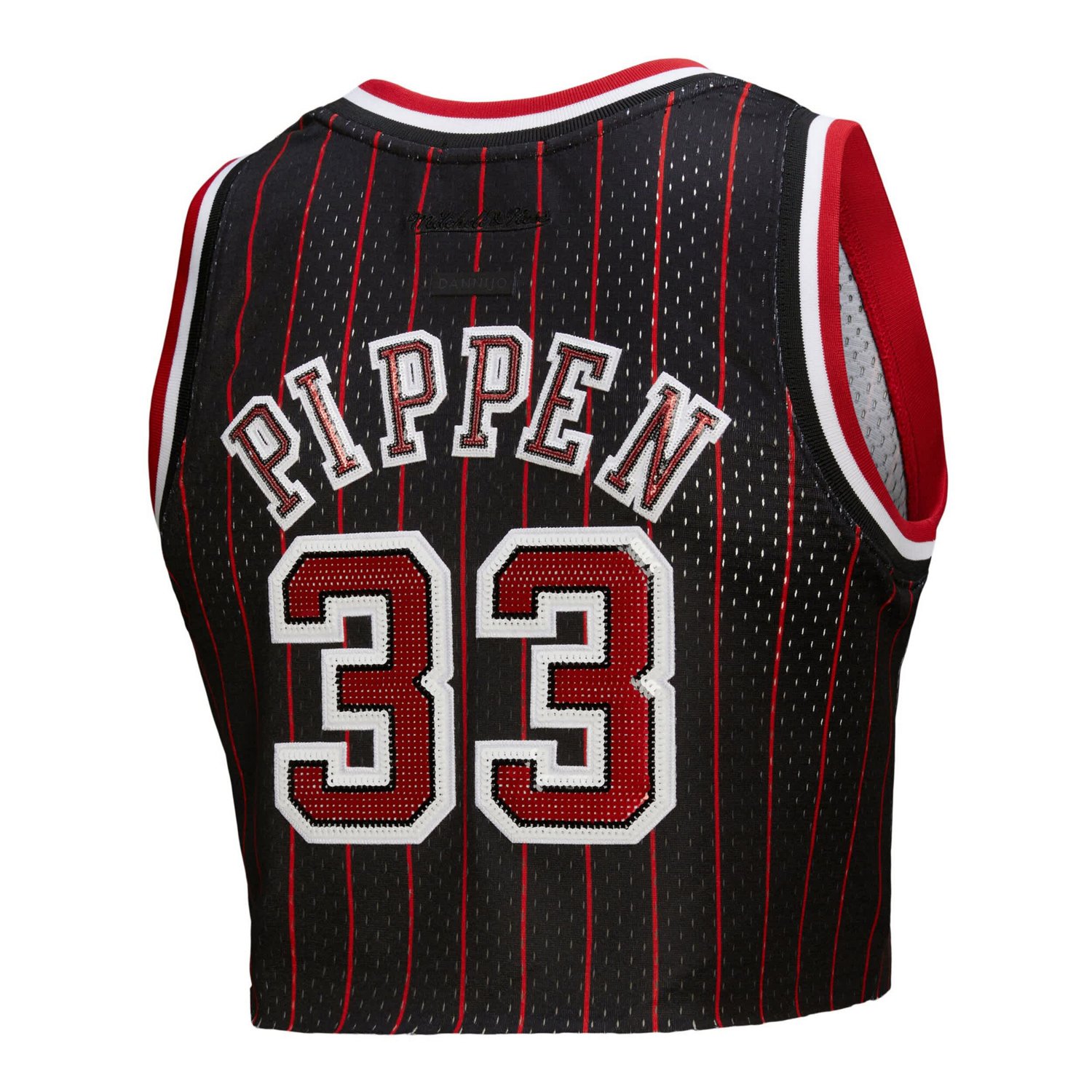 Mitchell  Ness x DANNIJO Scottie Pippen Chicago Bulls Fashion Cropped Basketball Jersey - view number 3