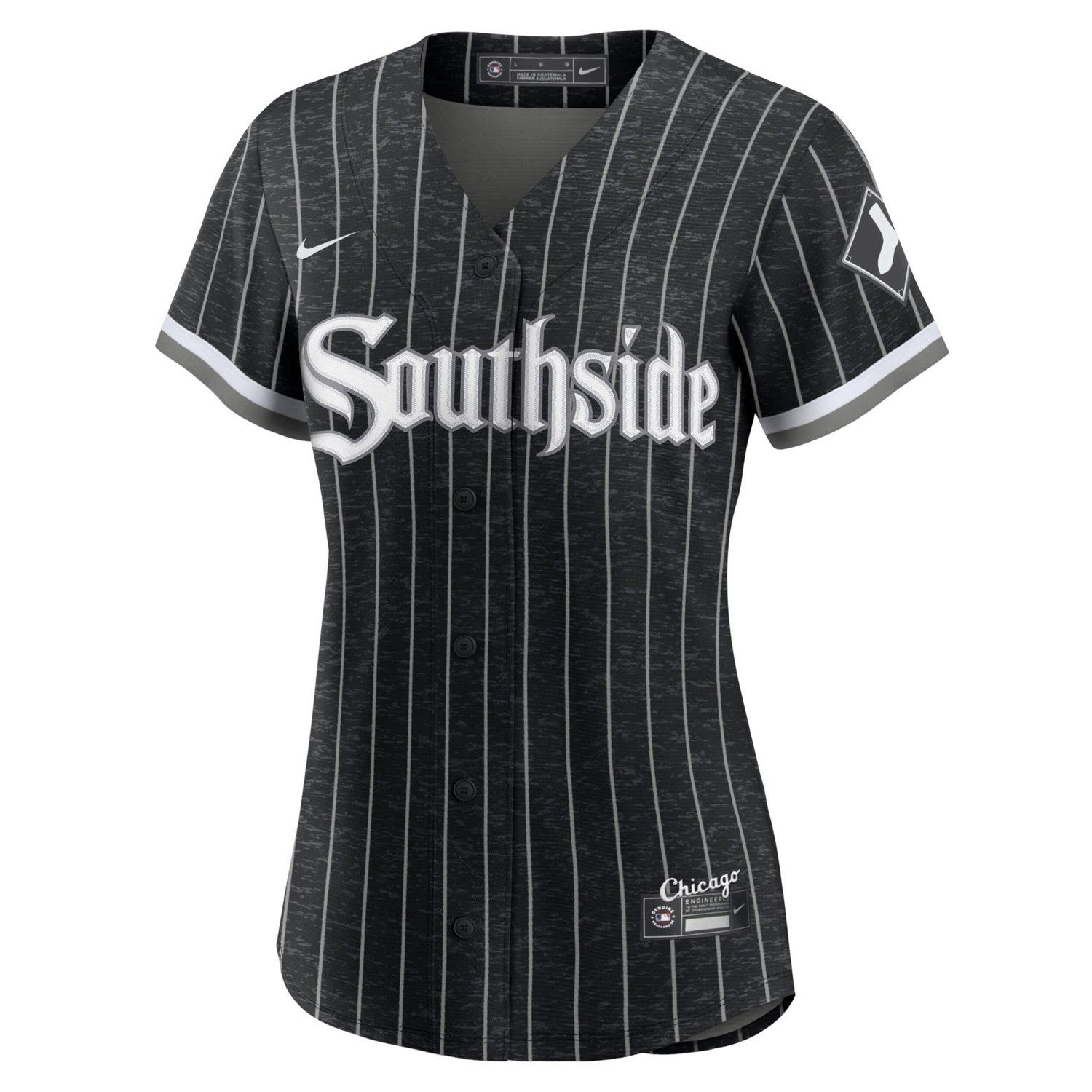 Nike /Anthracite Chicago White Sox City Connect Replica Jersey - view number 2