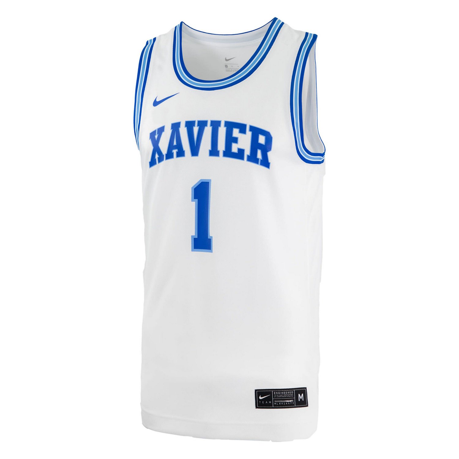 Nike 0 Xavier Musketeers Replica Basketball Jersey                                                                               - view number 2
