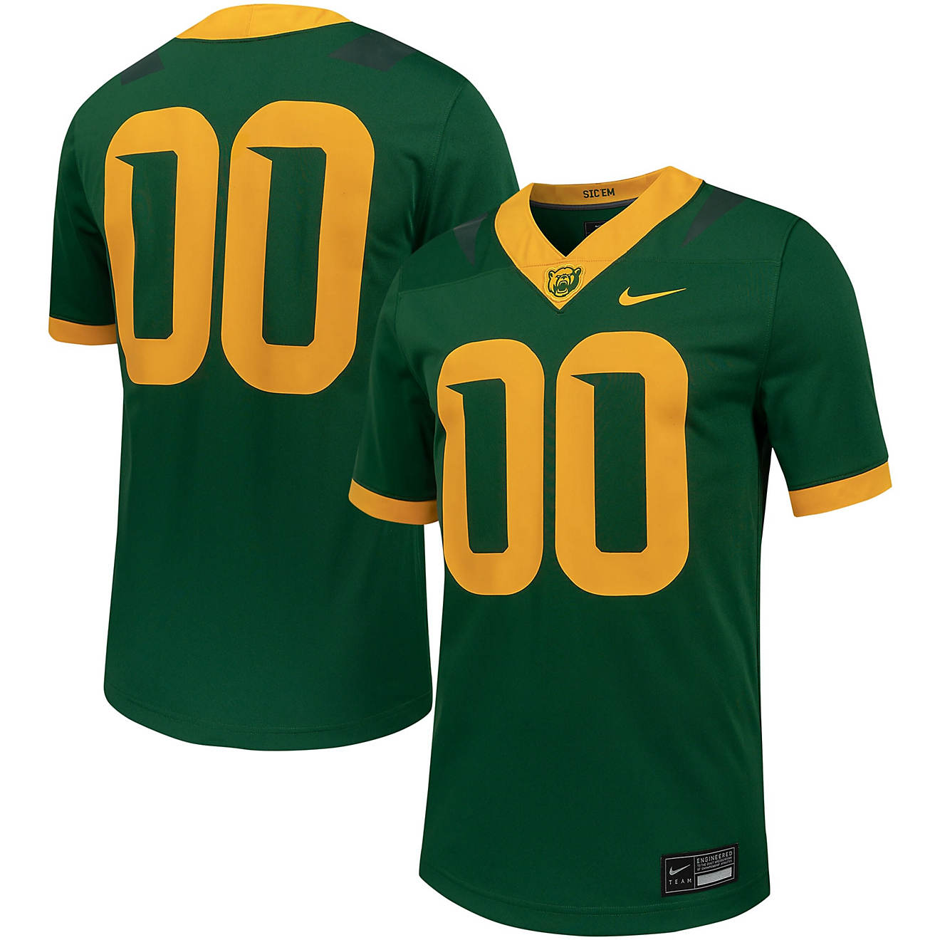 Nike 00 Baylor Bears Untouchable Football Replica Jersey                                                                         - view number 1