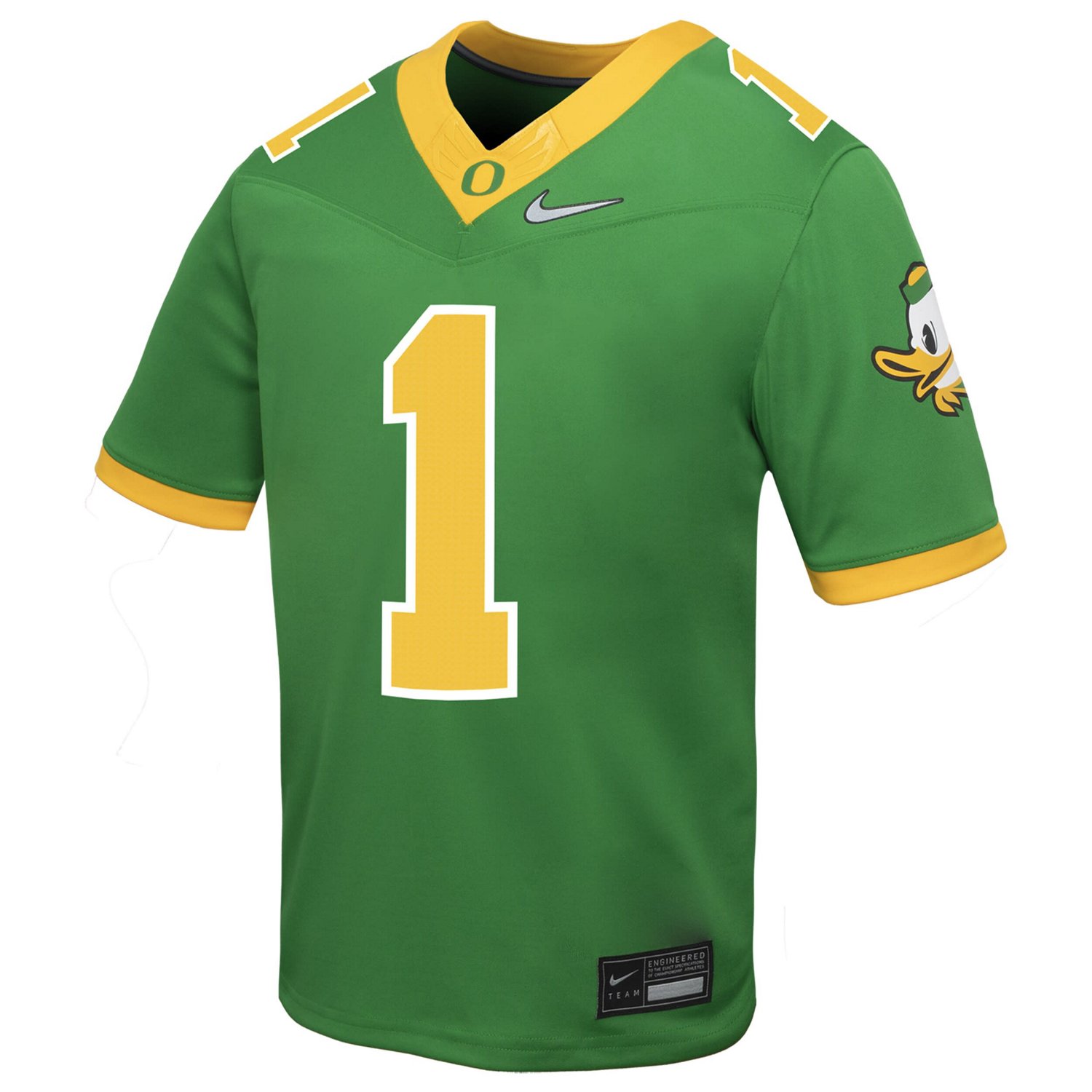 Nike 1 Apple Oregon Ducks Vapor Fusion Alternate Jersey - view number 2