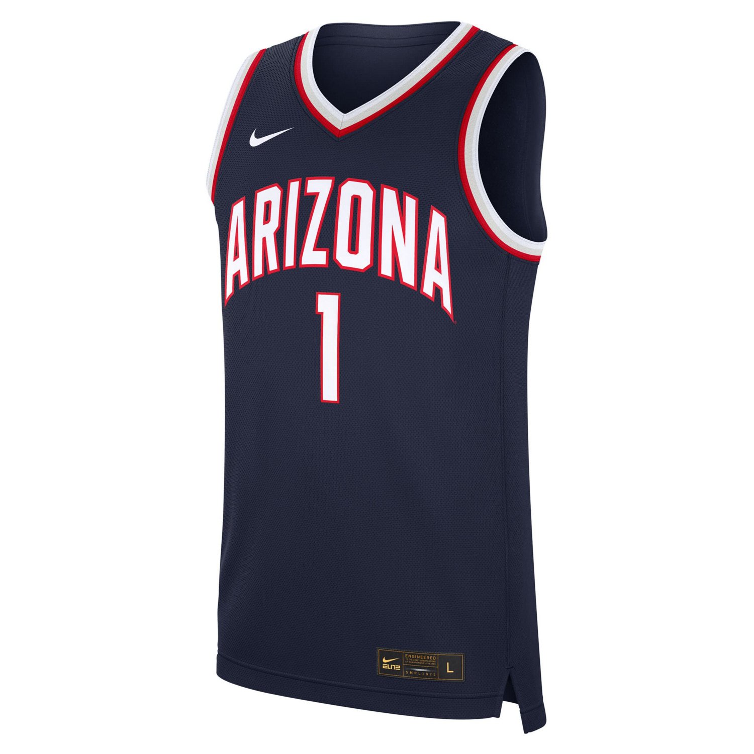 Nike 1 Arizona Wildcats Road Replica Jersey - view number 2