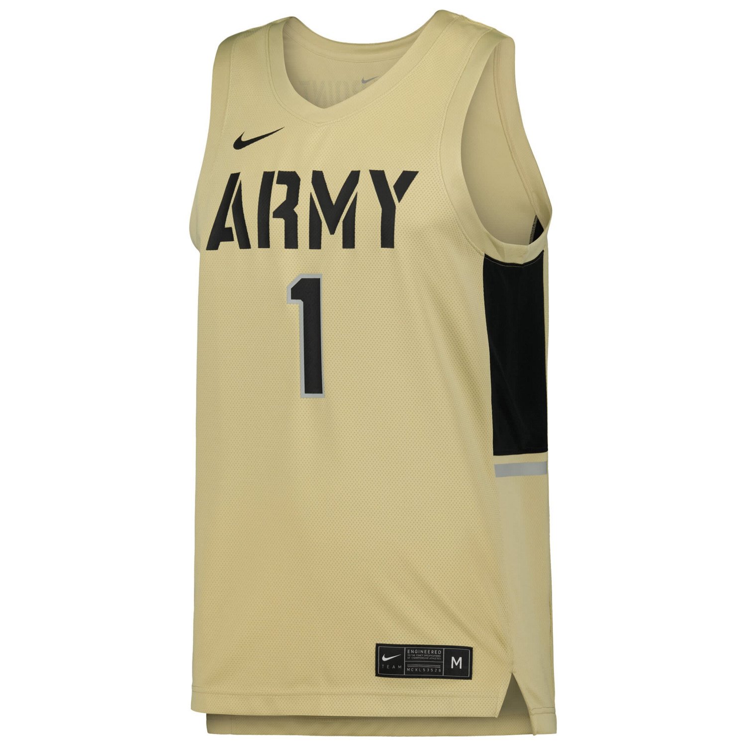 Nike 1 Army Black Knights Team Replica Basketball Jersey                                                                         - view number 2