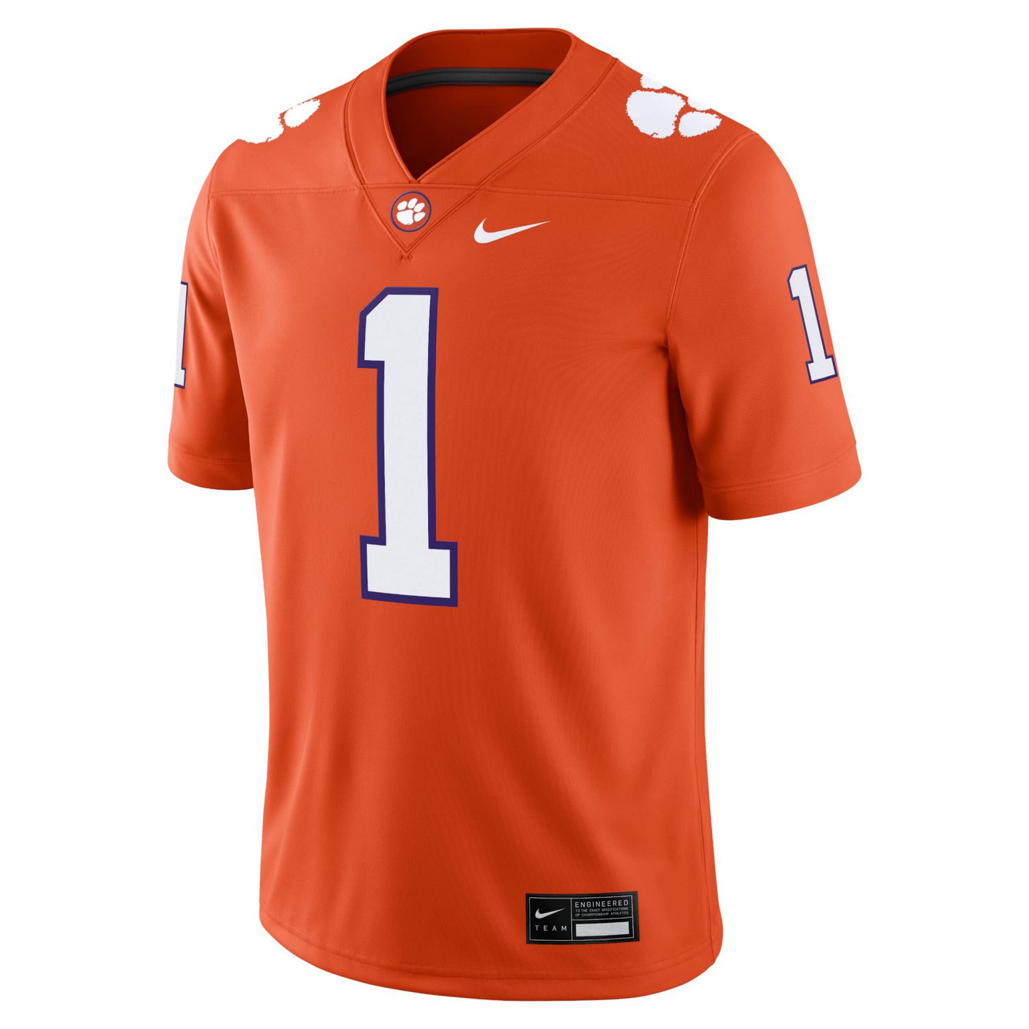 Nike 1 Clemson Tigers Game Jersey - view number 2