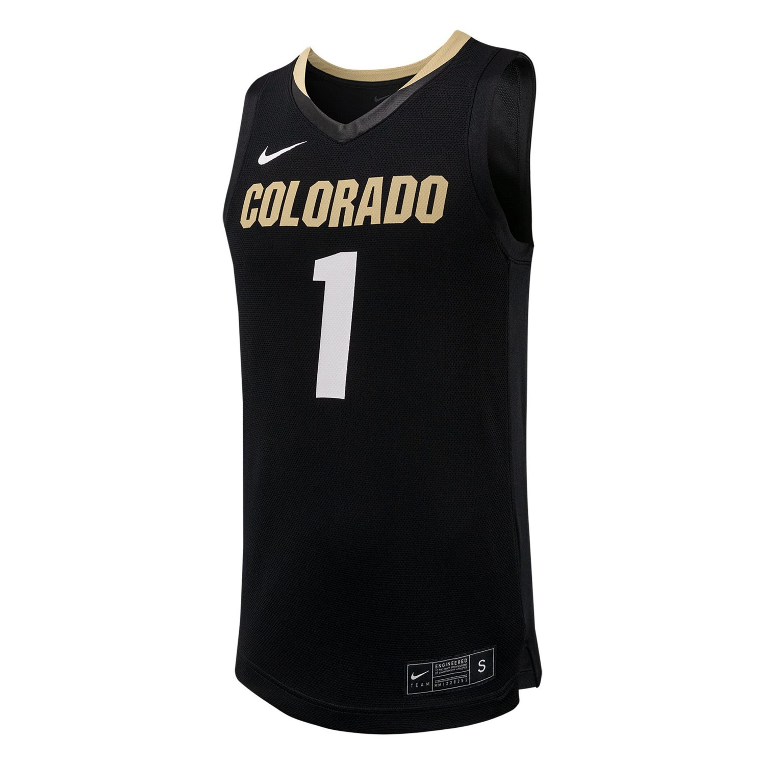 Nike 1 Colorado Buffaloes Replica Basketball Jersey                                                                              - view number 2