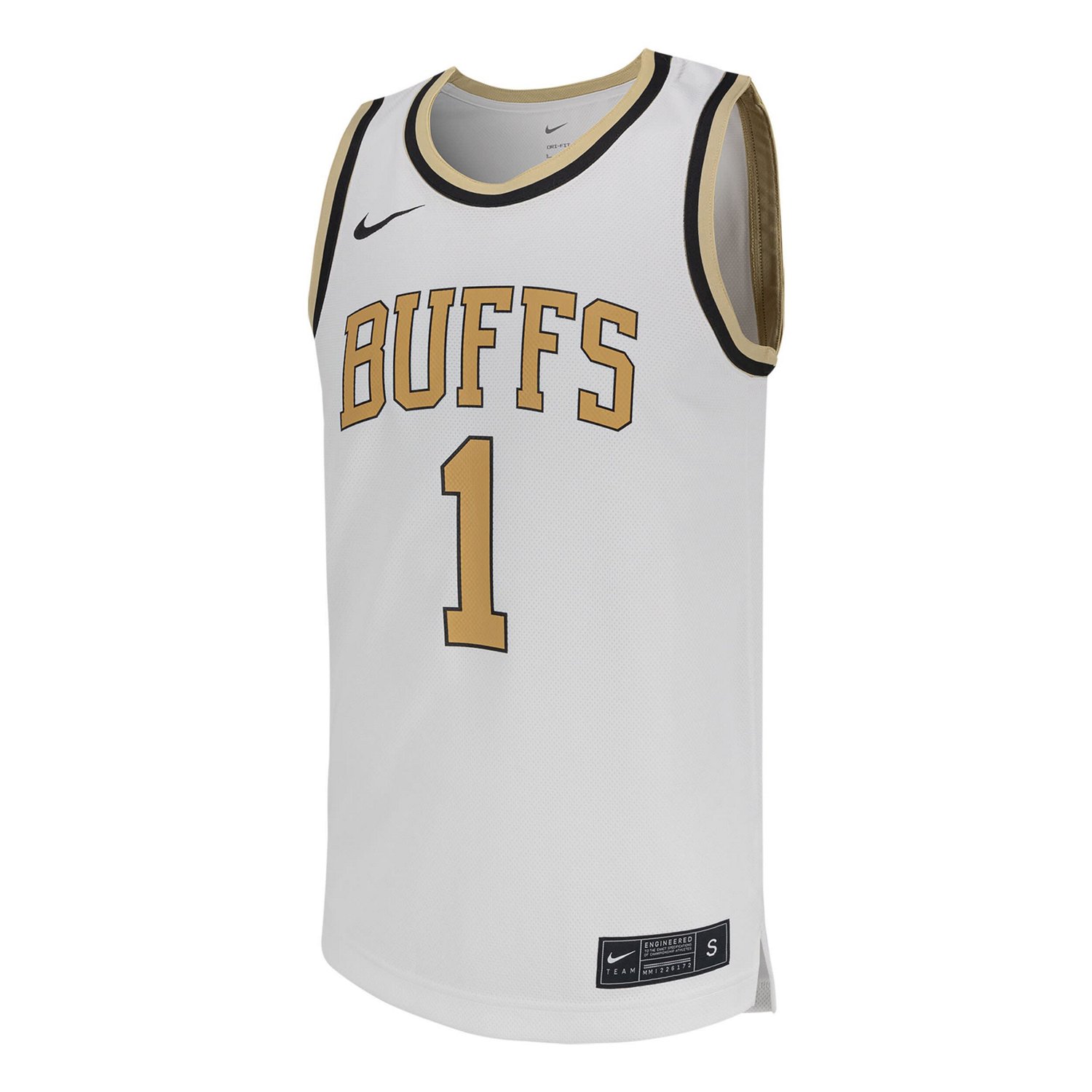 Nike 1 Colorado Buffaloes Replica Basketball Jersey                                                                              - view number 2