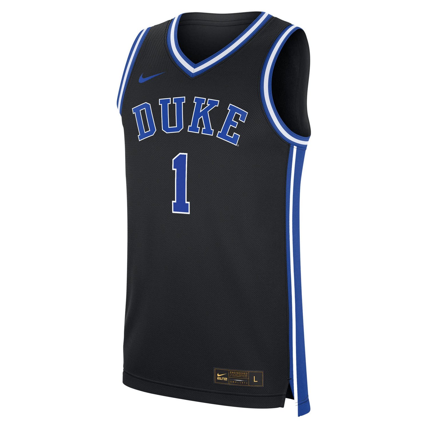 Nike 1 Duke Blue Devils Alternate Replica Jersey - view number 2
