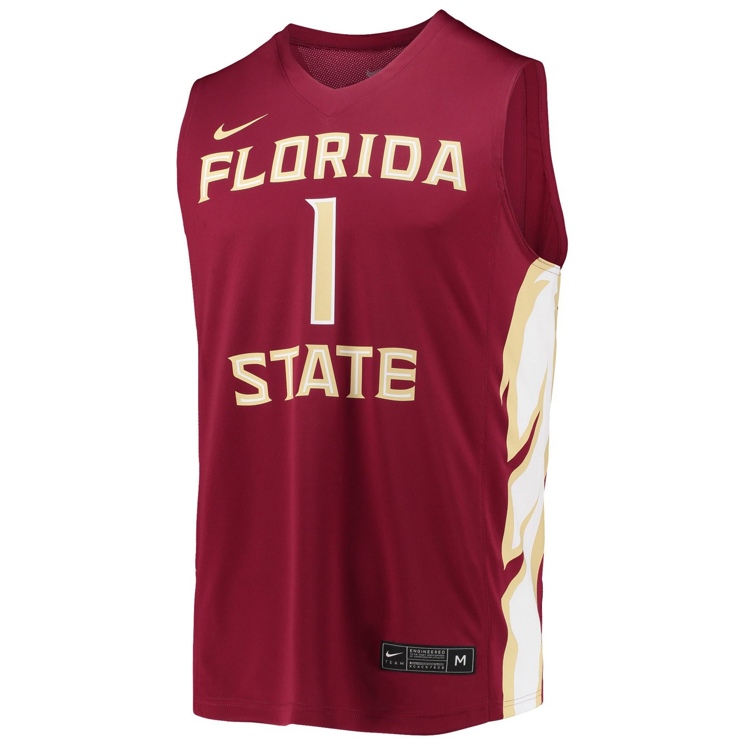 Nike 1 Florida State Seminoles Team Replica Basketball Jersey                                                                    - view number 2