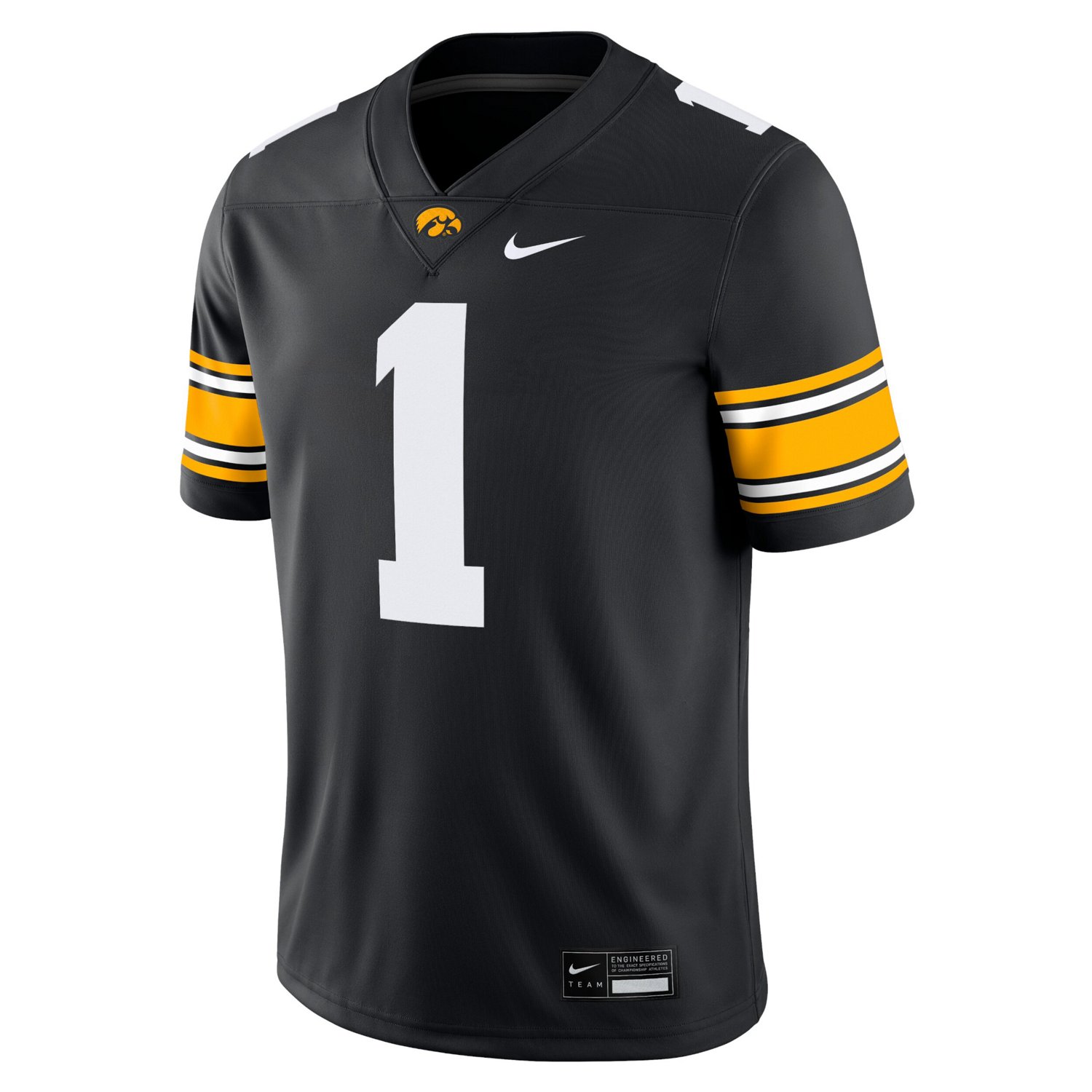 Nike 1 Iowa Hawkeyes Game Jersey - view number 2