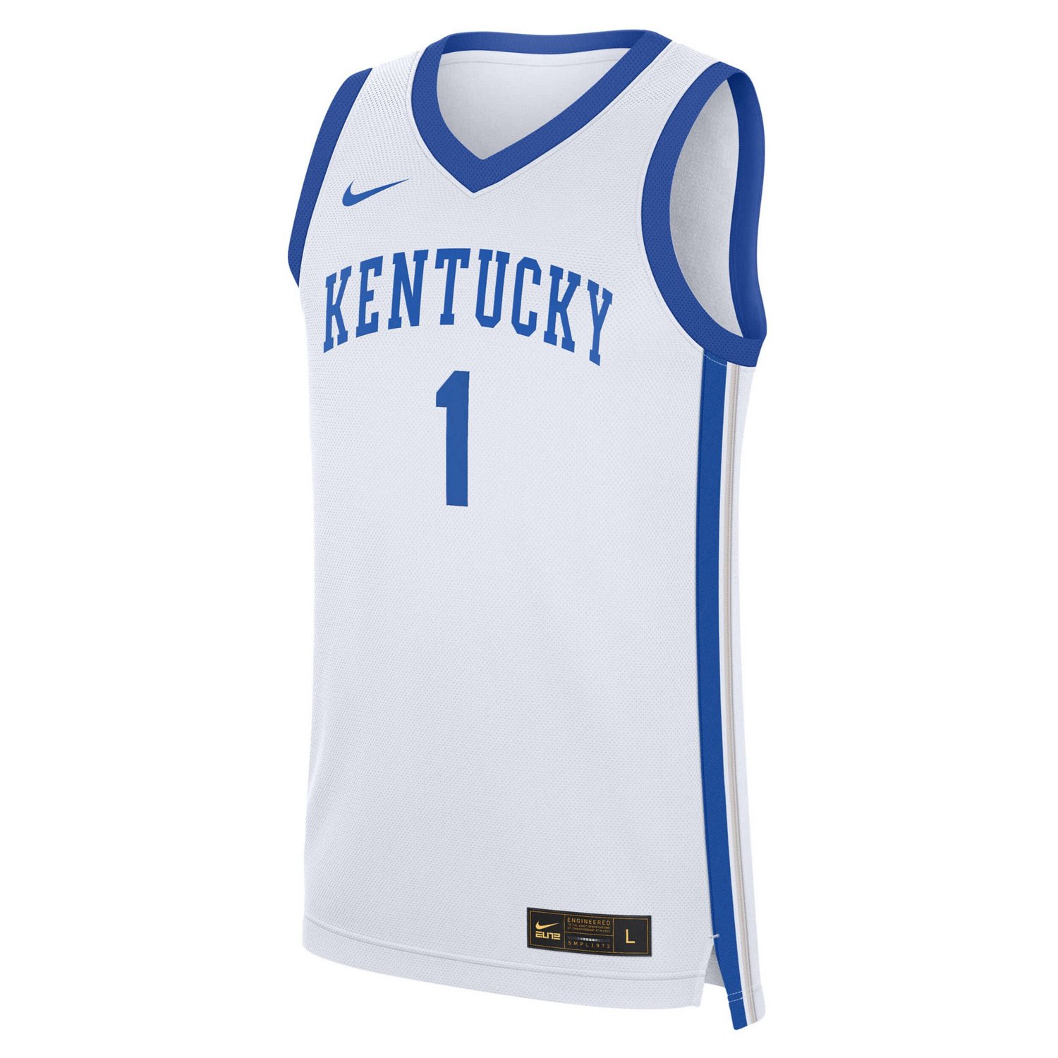 Nike 1 Kentucky Wildcats Road Replica Jersey                                                                                     - view number 2