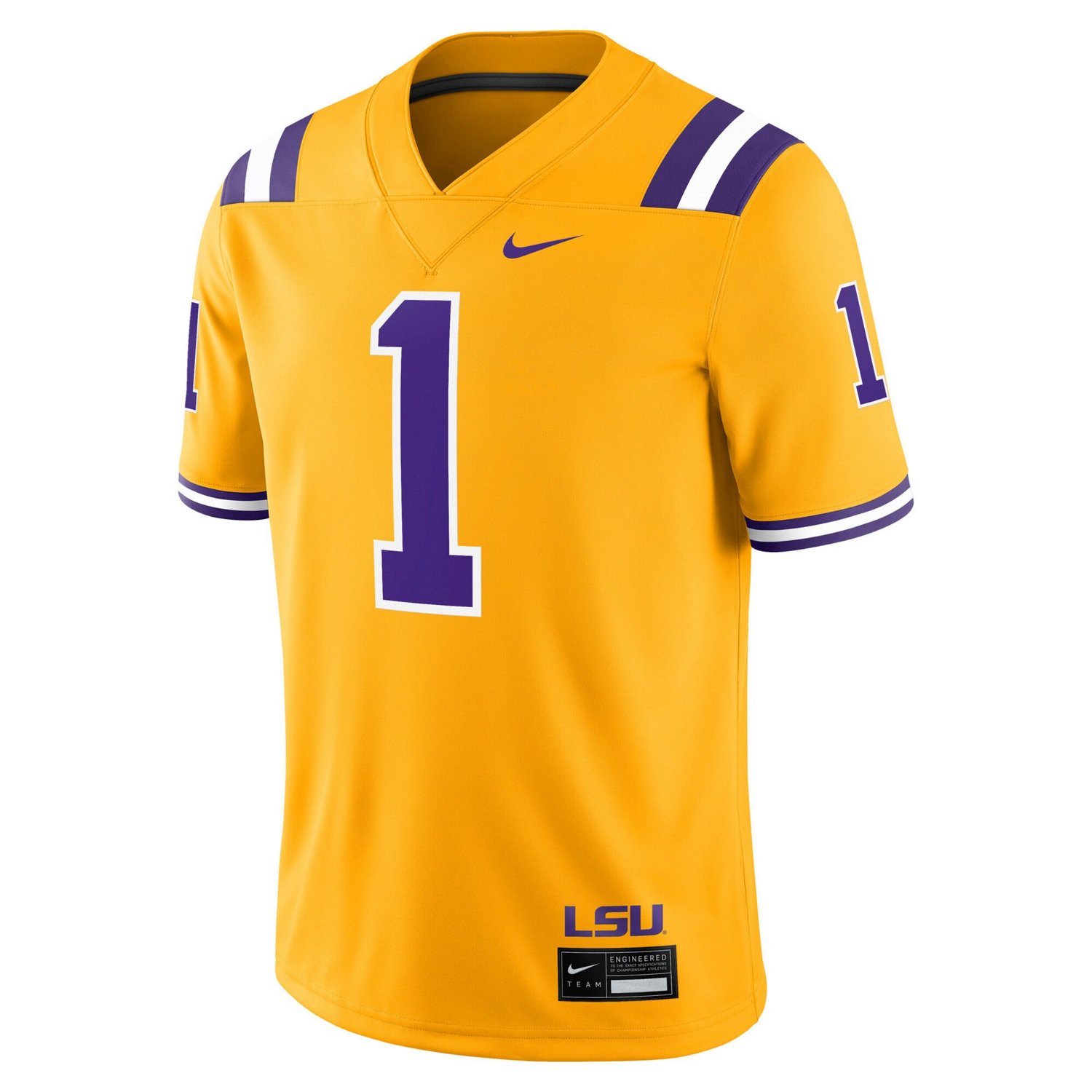 Nike 1 LSU Tigers Alternate Game Jersey - view number 2