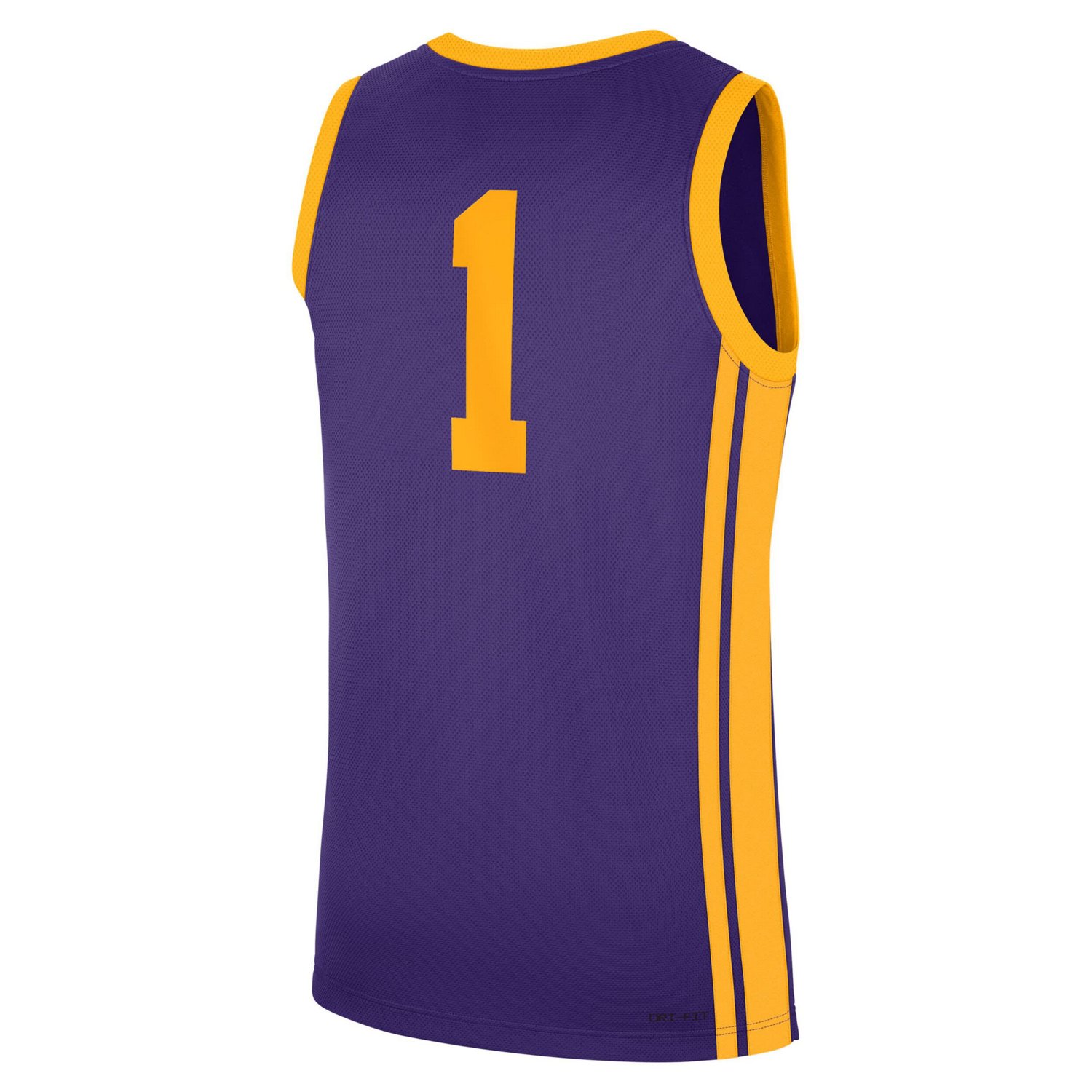 Nike 1 LSU Tigers Road Replica Jersey - view number 3