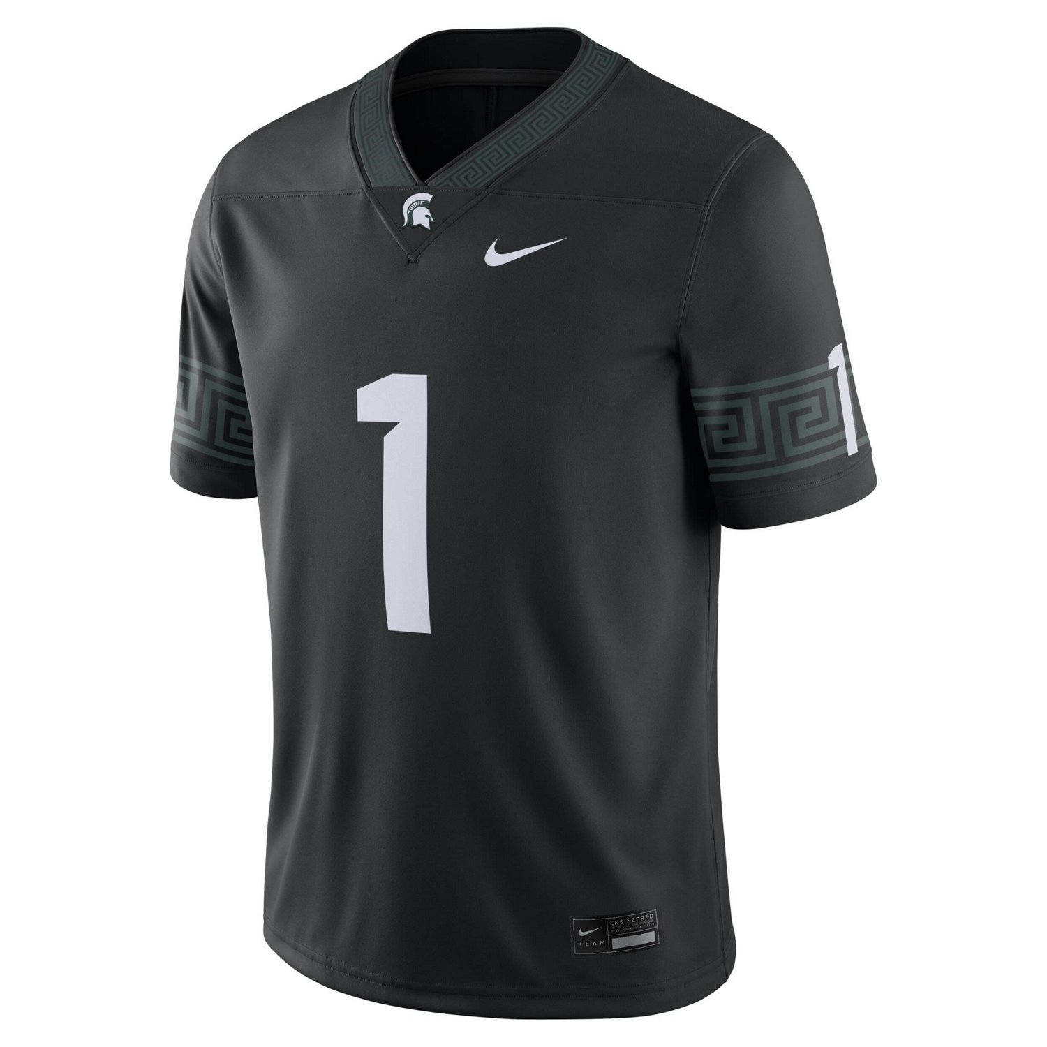 Nike 1 Michigan State Spartans Alternate Football Game Jersey - view number 2