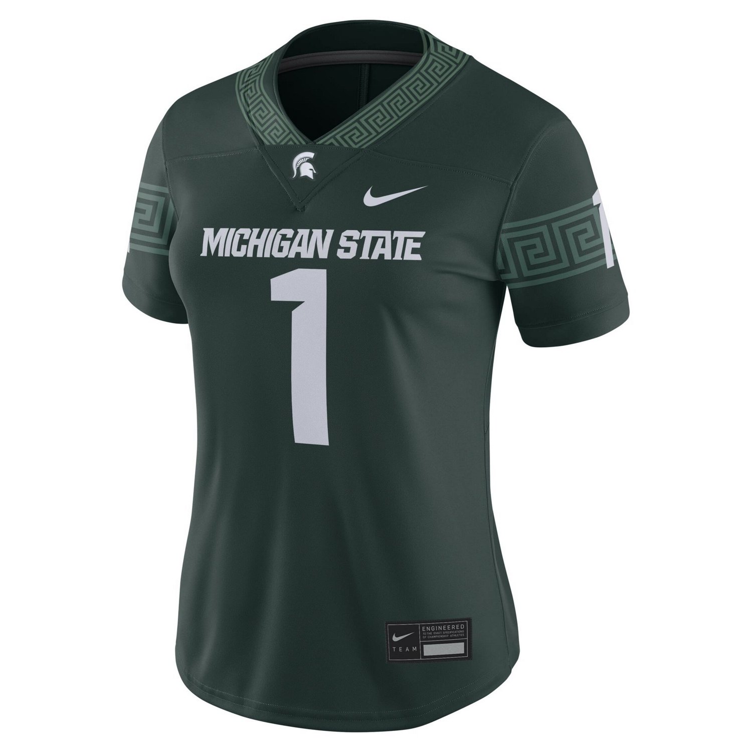 Nike 1 Michigan State Spartans Football Game Jersey                                                                              - view number 2