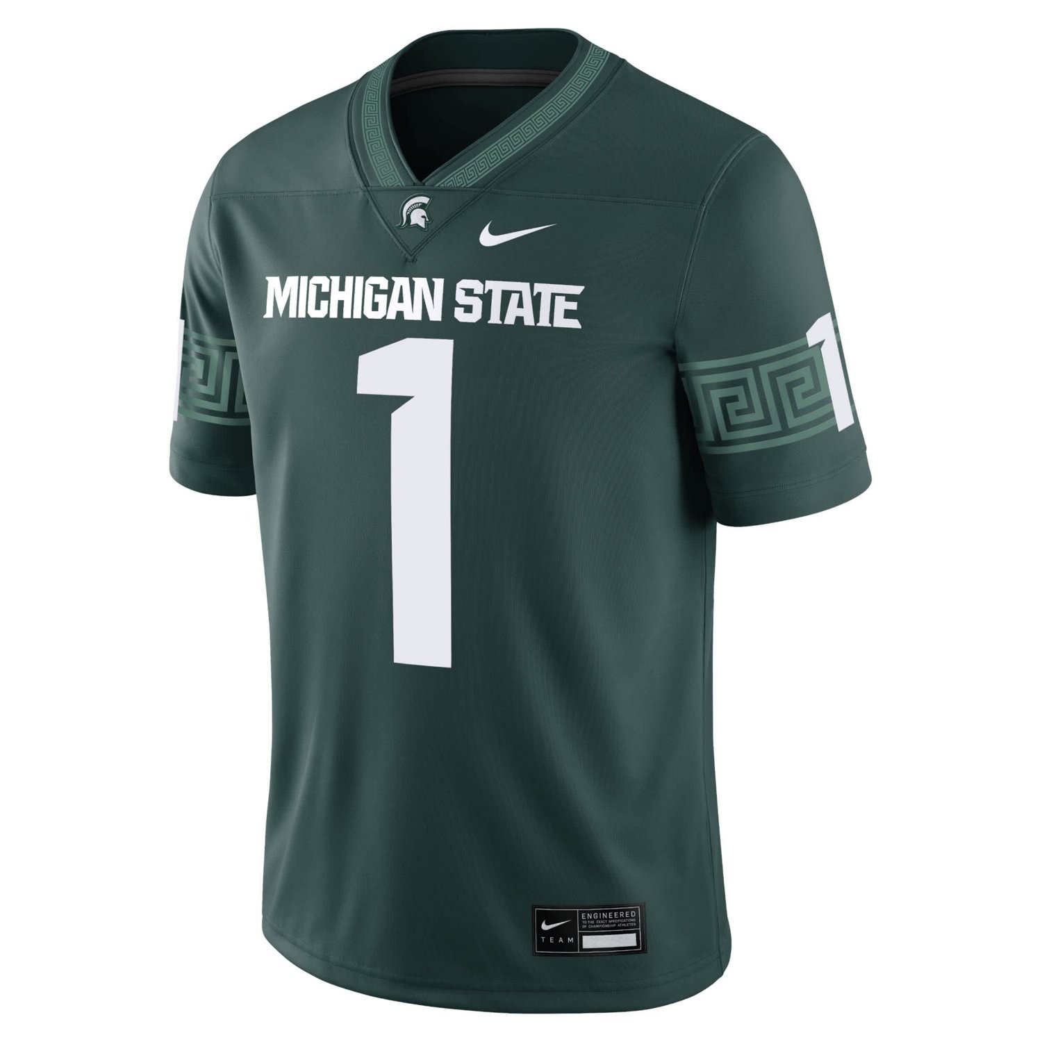 Nike 1 Michigan State Spartans Game Jersey                                                                                       - view number 2