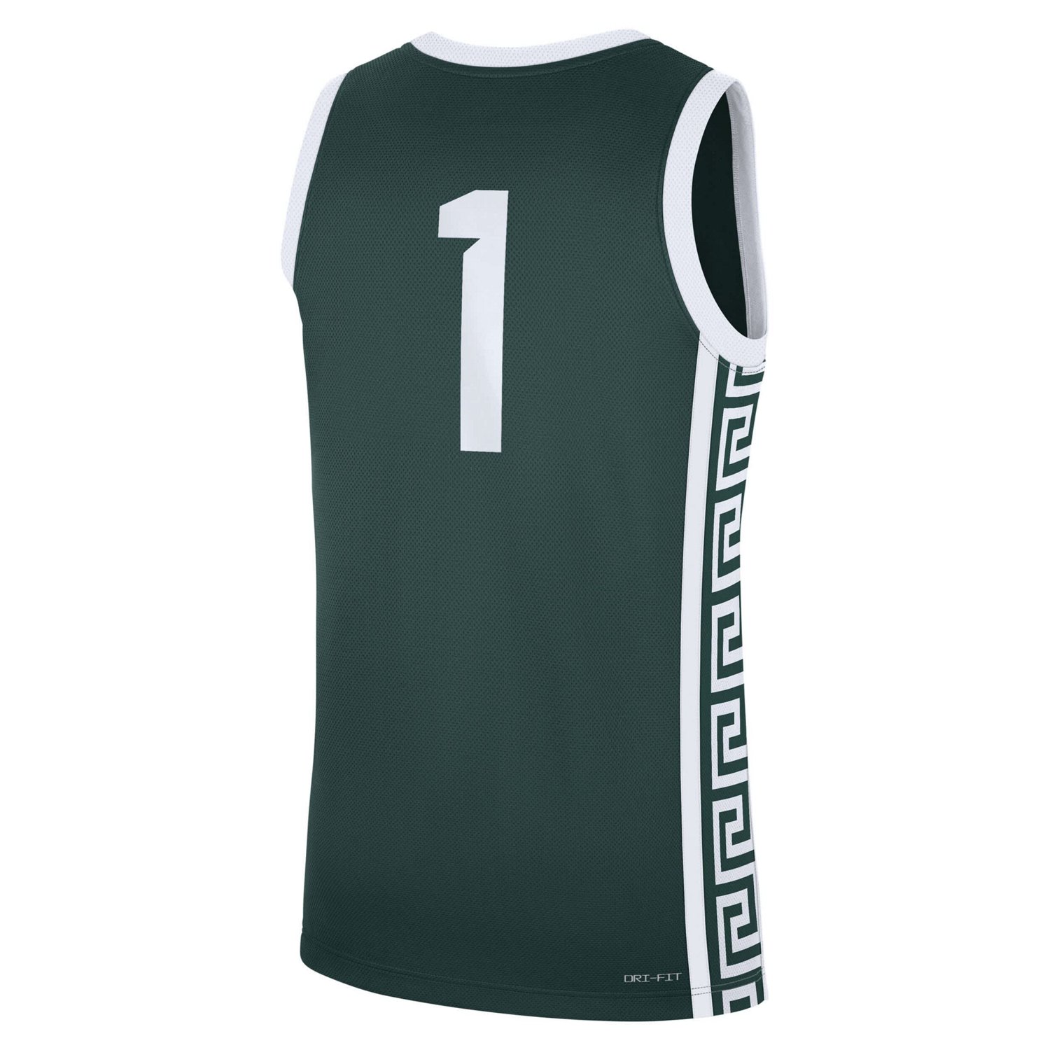 Nike 1 Michigan State Spartans Road Replica Jersey                                                                               - view number 3