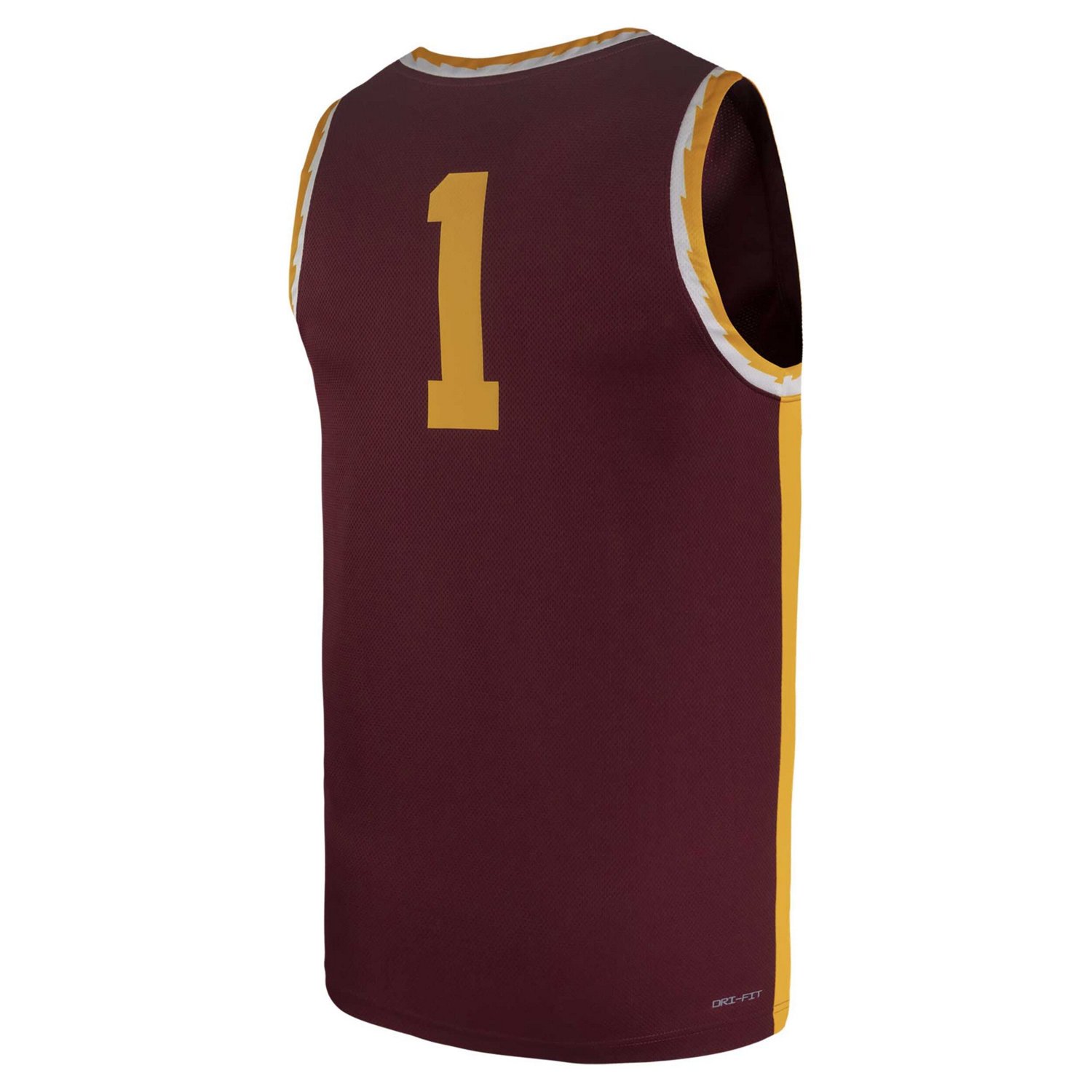Nike 1 Minnesota Golden Gophers Team Replica Basketball Jersey                                                                   - view number 3