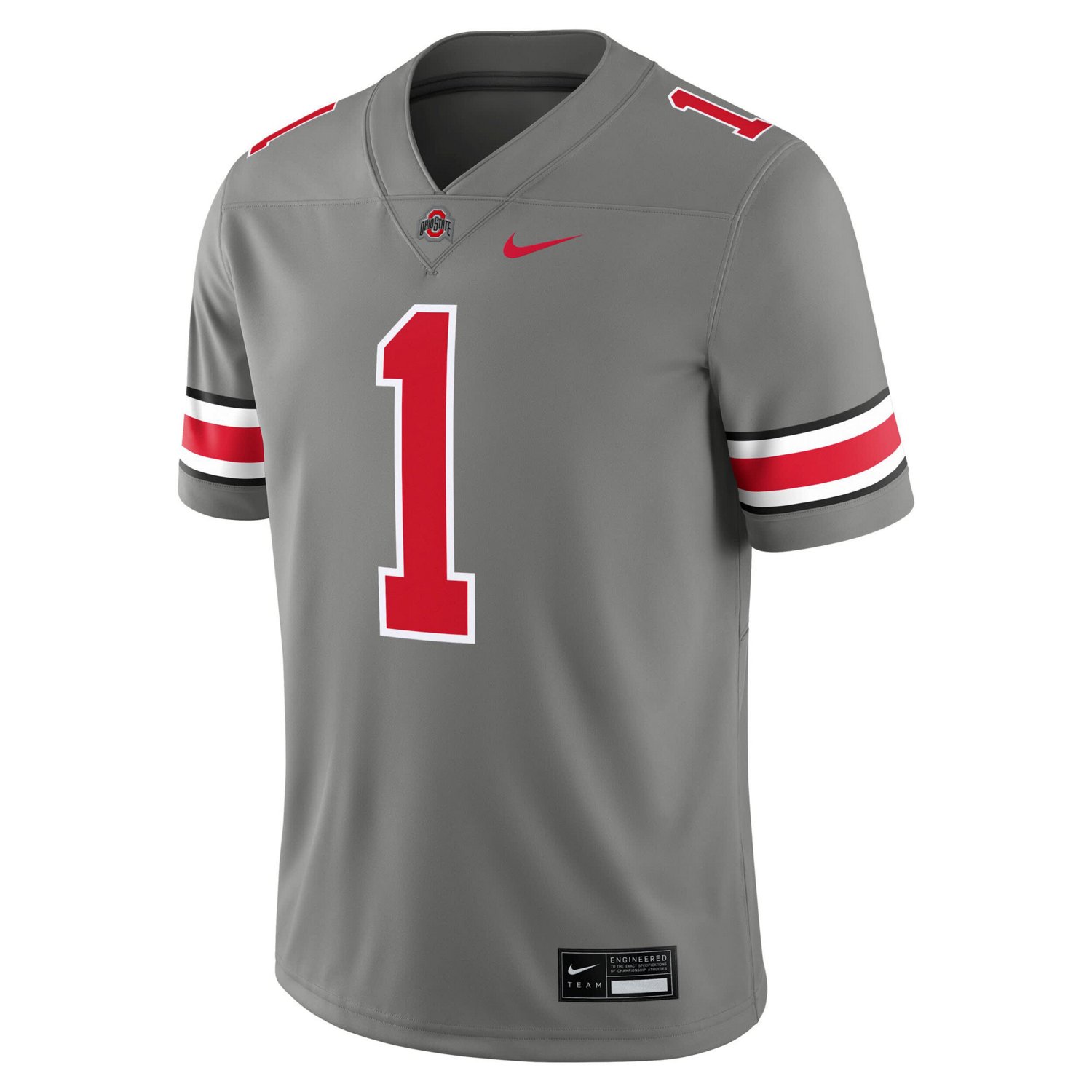 Nike 1 Ohio State Buckeyes Alternate Game Jersey - view number 2