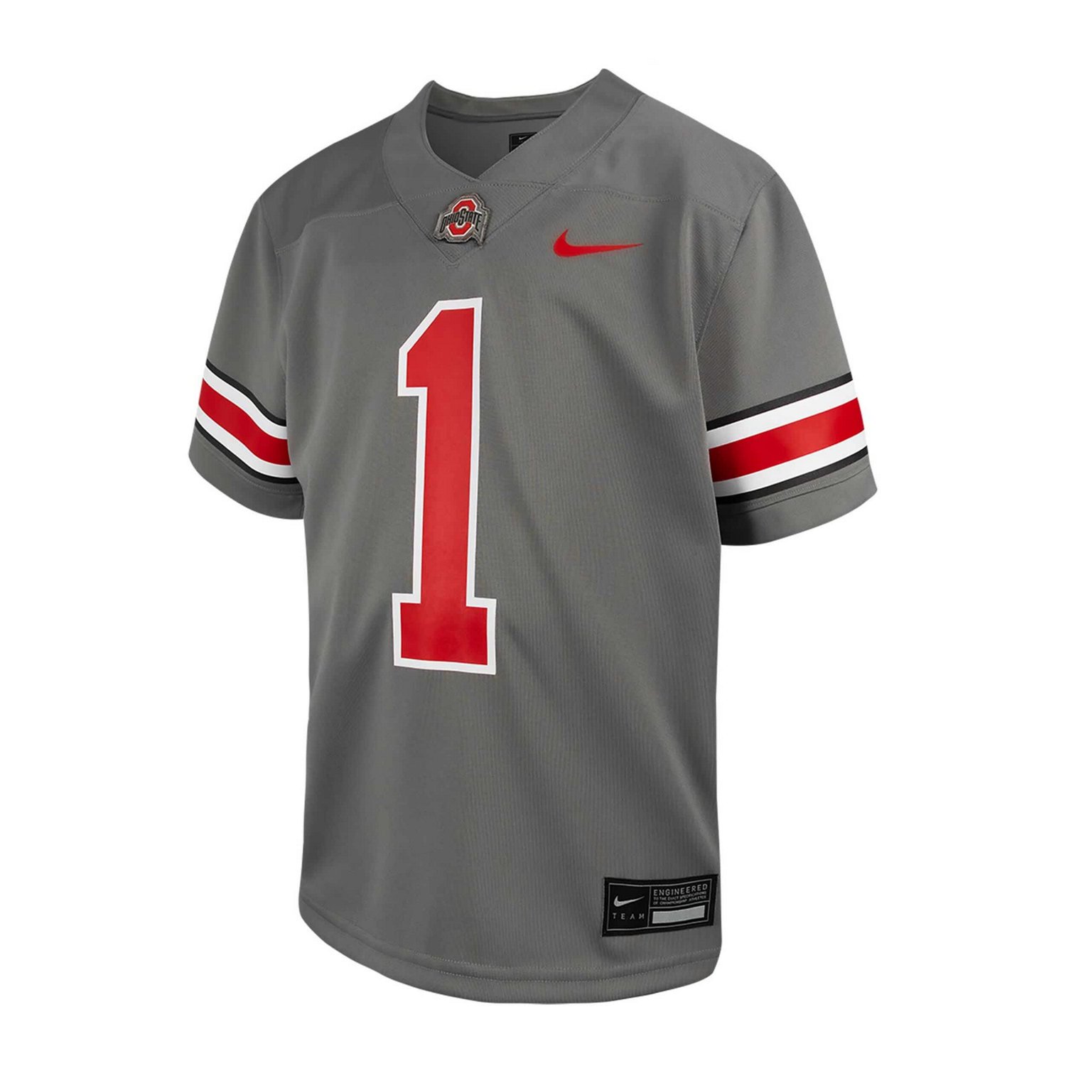 Nike 1 Ohio State Buckeyes Alternate Untouchable Replica Football Jersey - view number 2