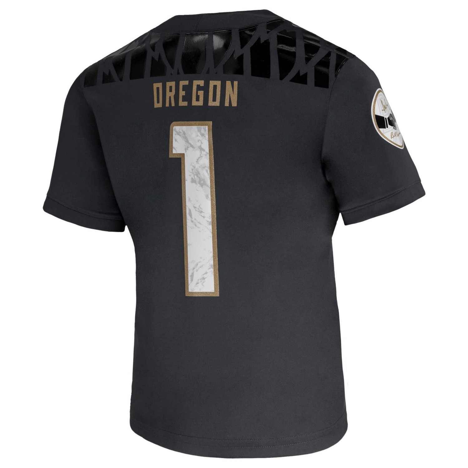 Nike 1 Oregon Ducks Shoe Duck Vapor Fusion Jersey - view number 3