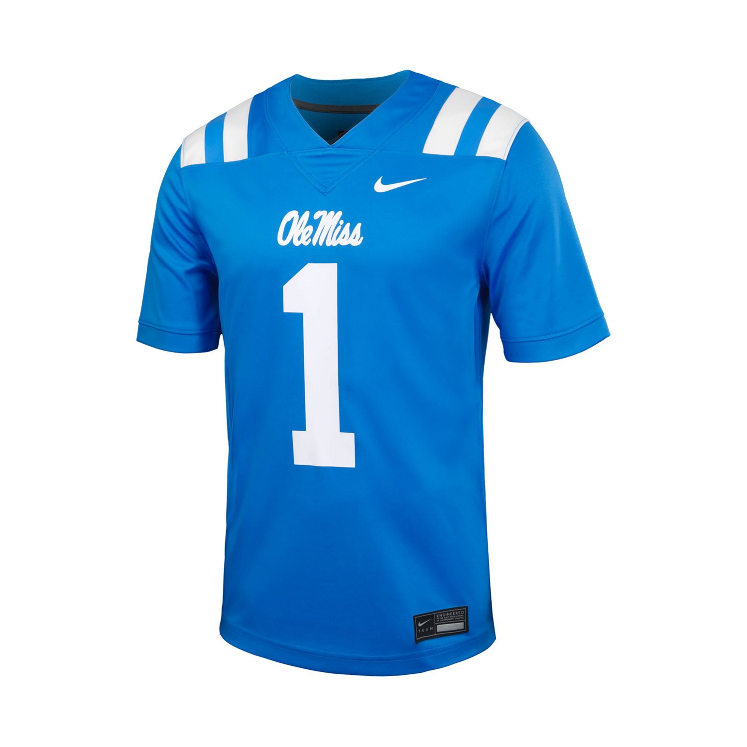 Nike 1 Powder Ole Miss Rebels Untouchable Football Jersey - view number 2