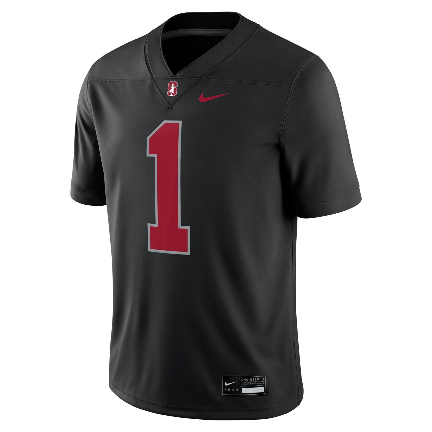 Nike 1 Stanford Cardinal Alternate Game Jersey - view number 2