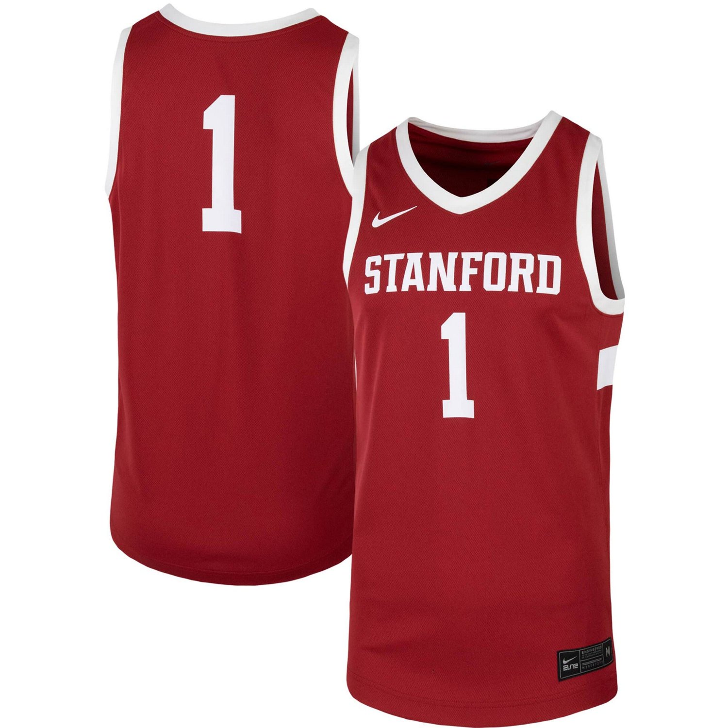 Nike 1 Stanford Team Replica Basketball Jersey                                                                                   - view number 1