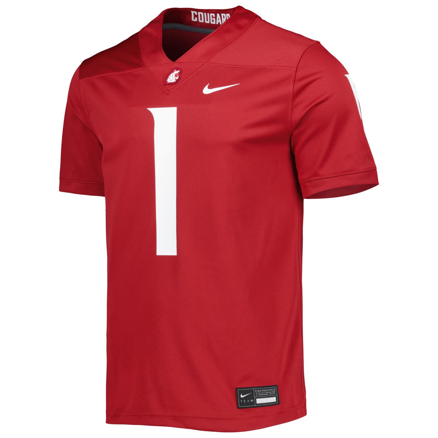 Nike 1 Washington State Cougars Untouchable Football Jersey                                                                      - view number 2