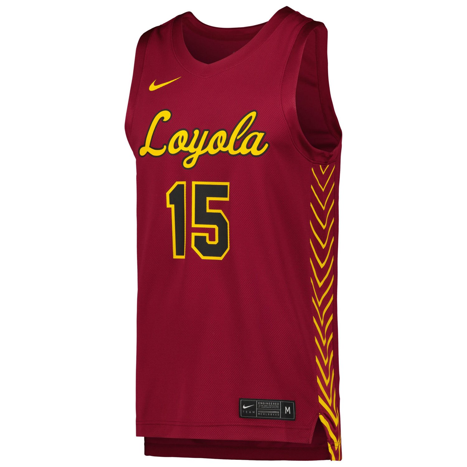 Nike 15 Loyola Chicago Ramblers Replica Basketball Jersey                                                                        - view number 2