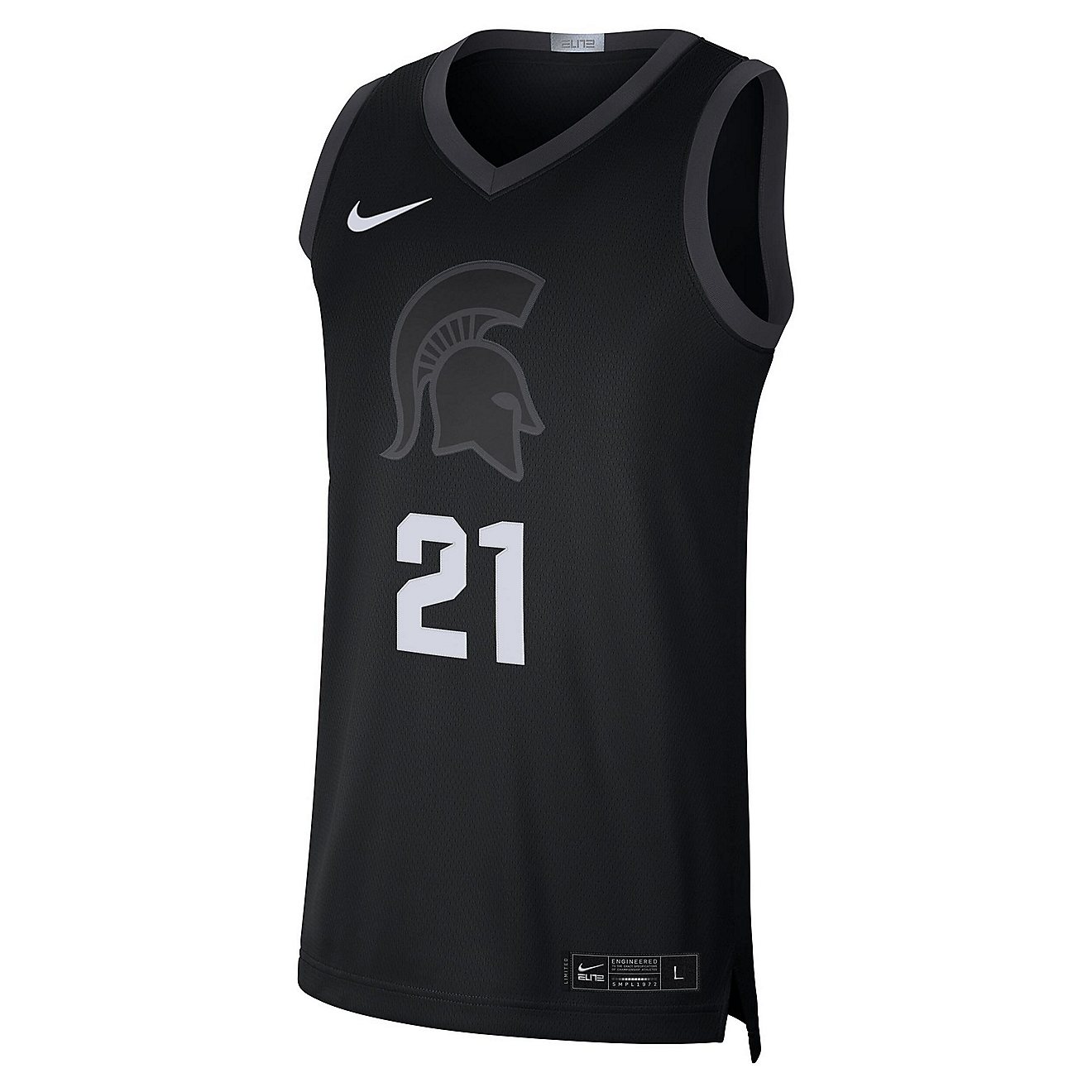 Nike 21 Michigan State Spartans Limited Basketball Jersey                                                                        - view number 2