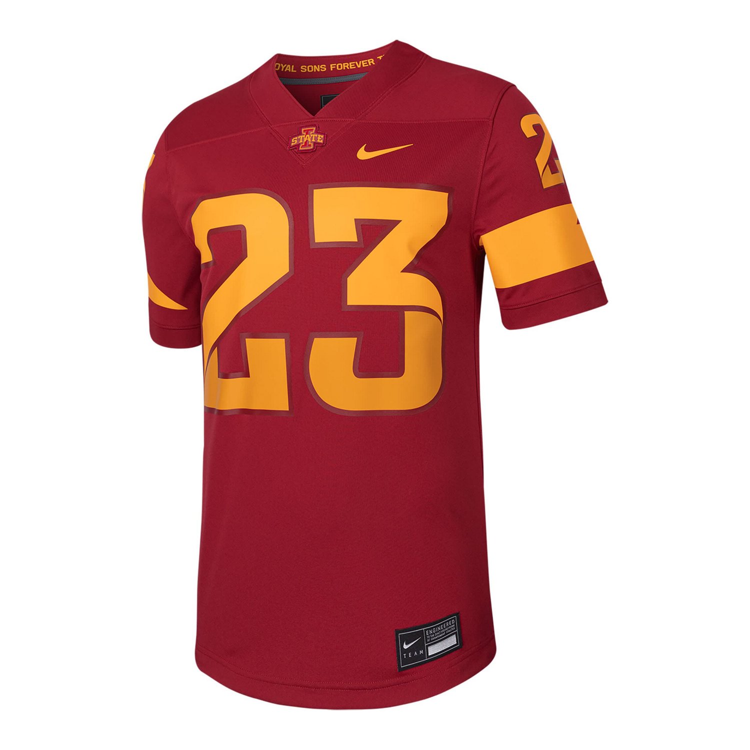 Nike 23 Iowa State Cyclones Untouchable Football Replica Jersey