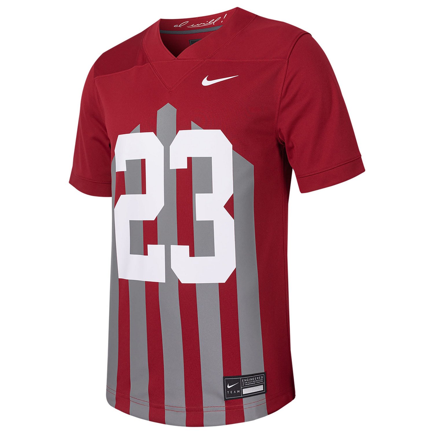 Nike 23 Iowa State Cyclones Untouchable Football Replica Jersey - view number 2