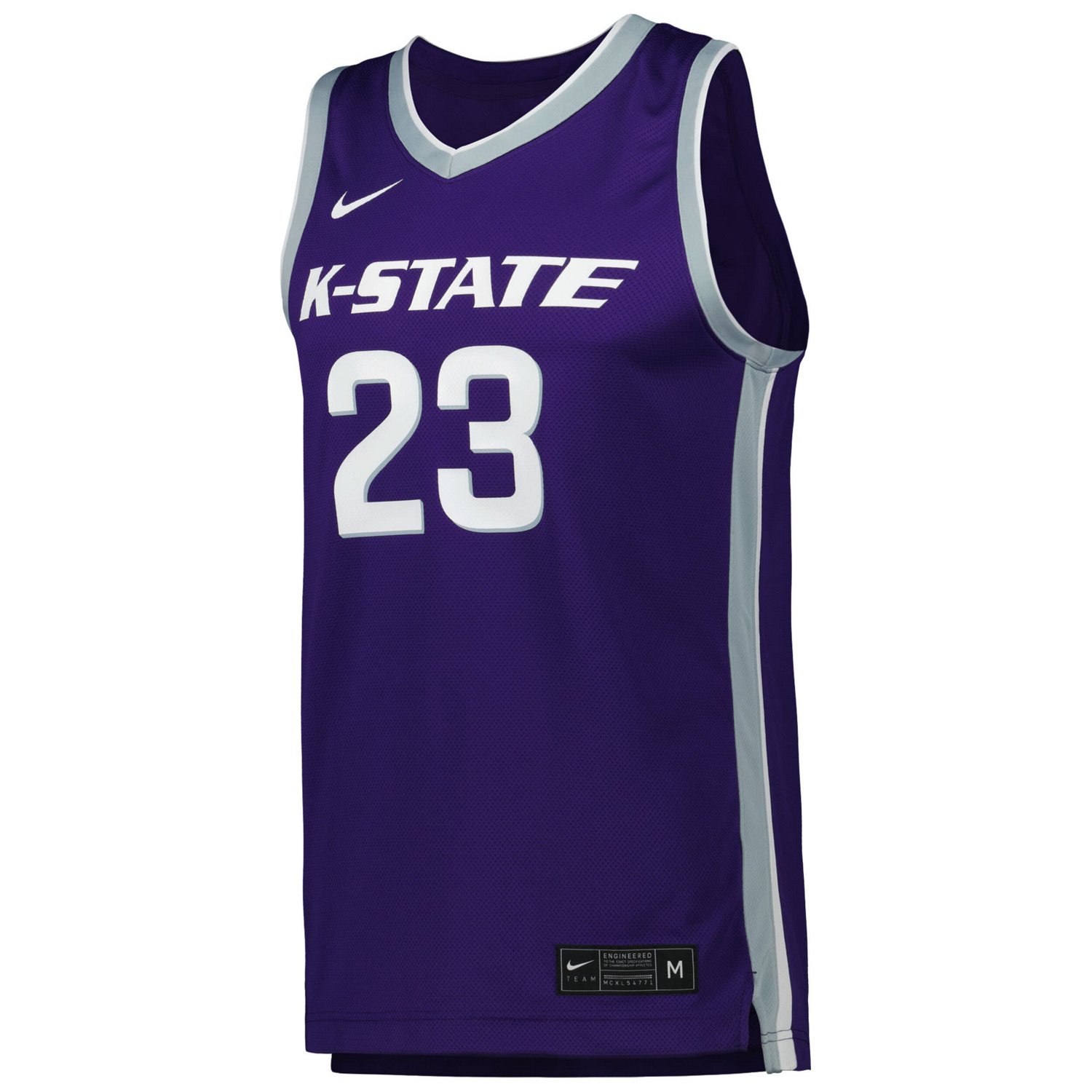Nike 23 Kansas State Wildcats Replica Basketball Jersey - view number 2