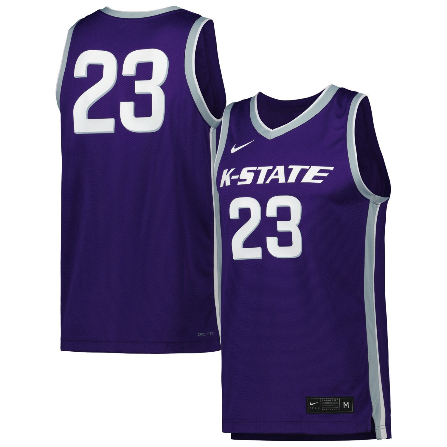 Nike 23 Kansas State Wildcats Replica Basketball Jersey
