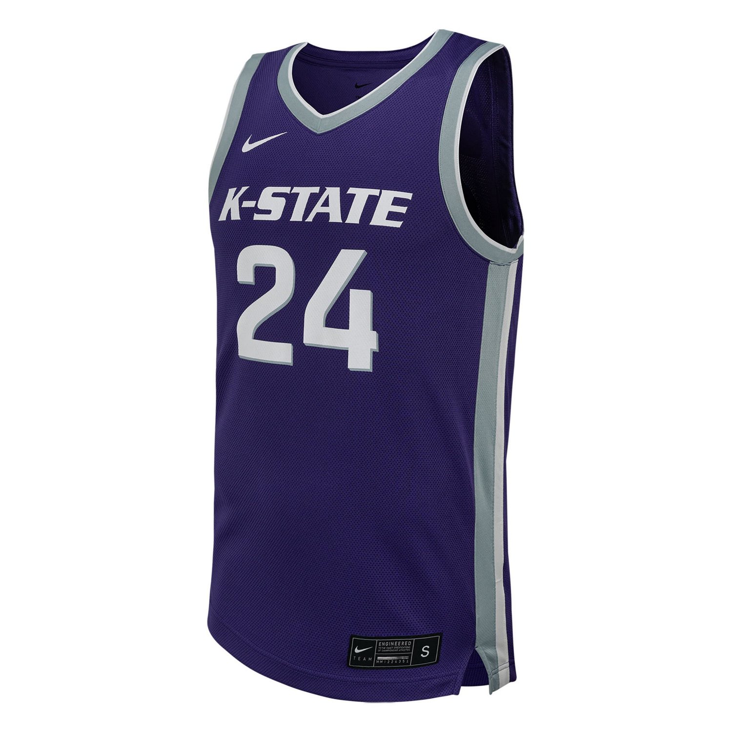 Nike 24 Kansas State Wildcats Replica Basketball Jersey                                                                          - view number 2