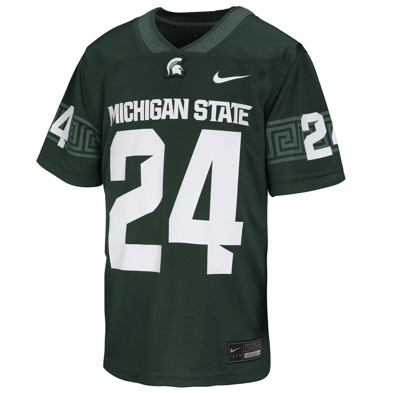Nike 24 Michigan State Spartans Untouchable Replica Football Jersey - view number 2