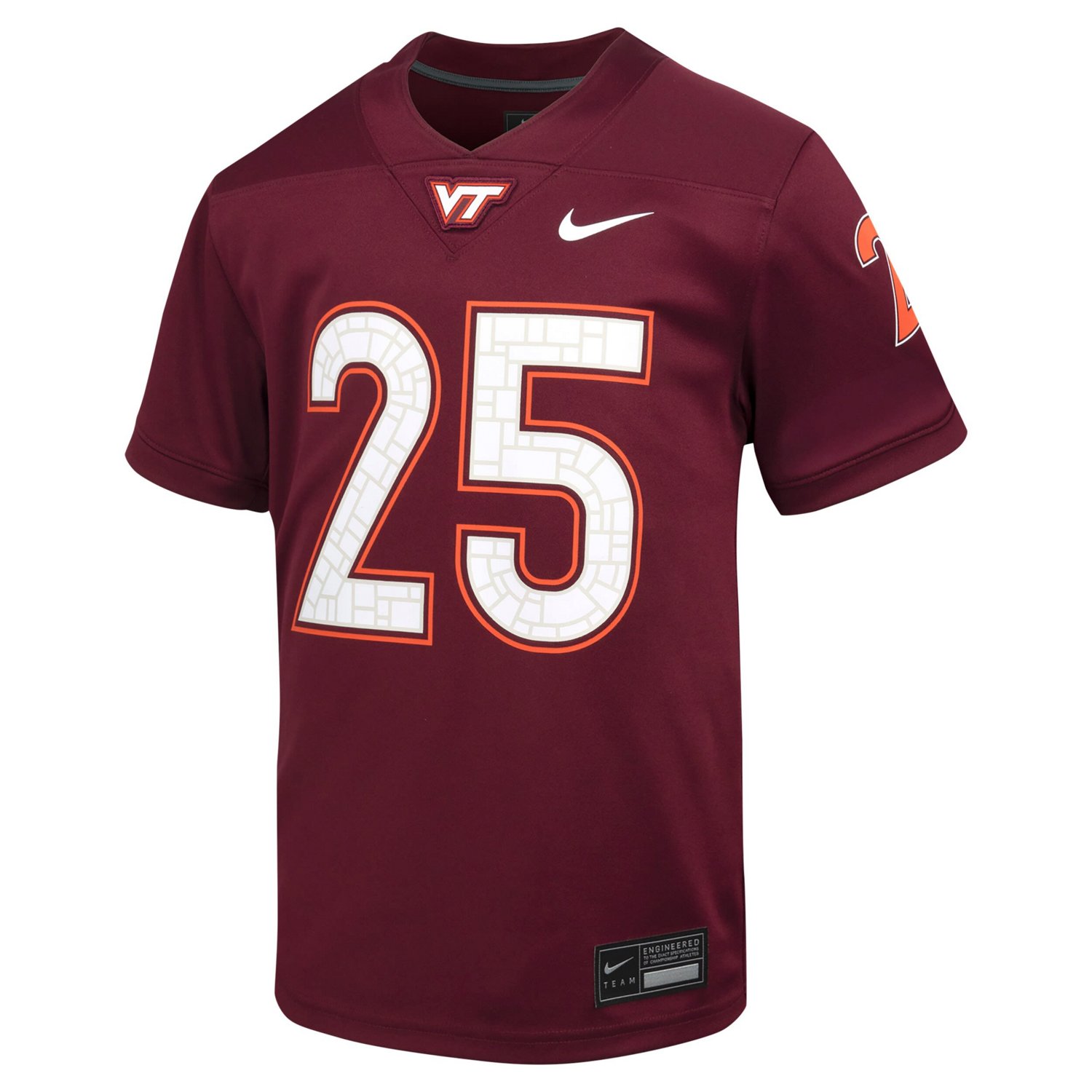 Nike 25 Virginia Tech Hokies Untouchable Replica Football Jersey - view number 2