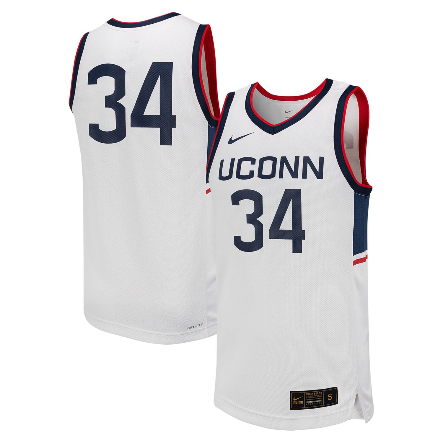 Nike 34 UConn Huskies Replica Basketball Jersey - view number 1