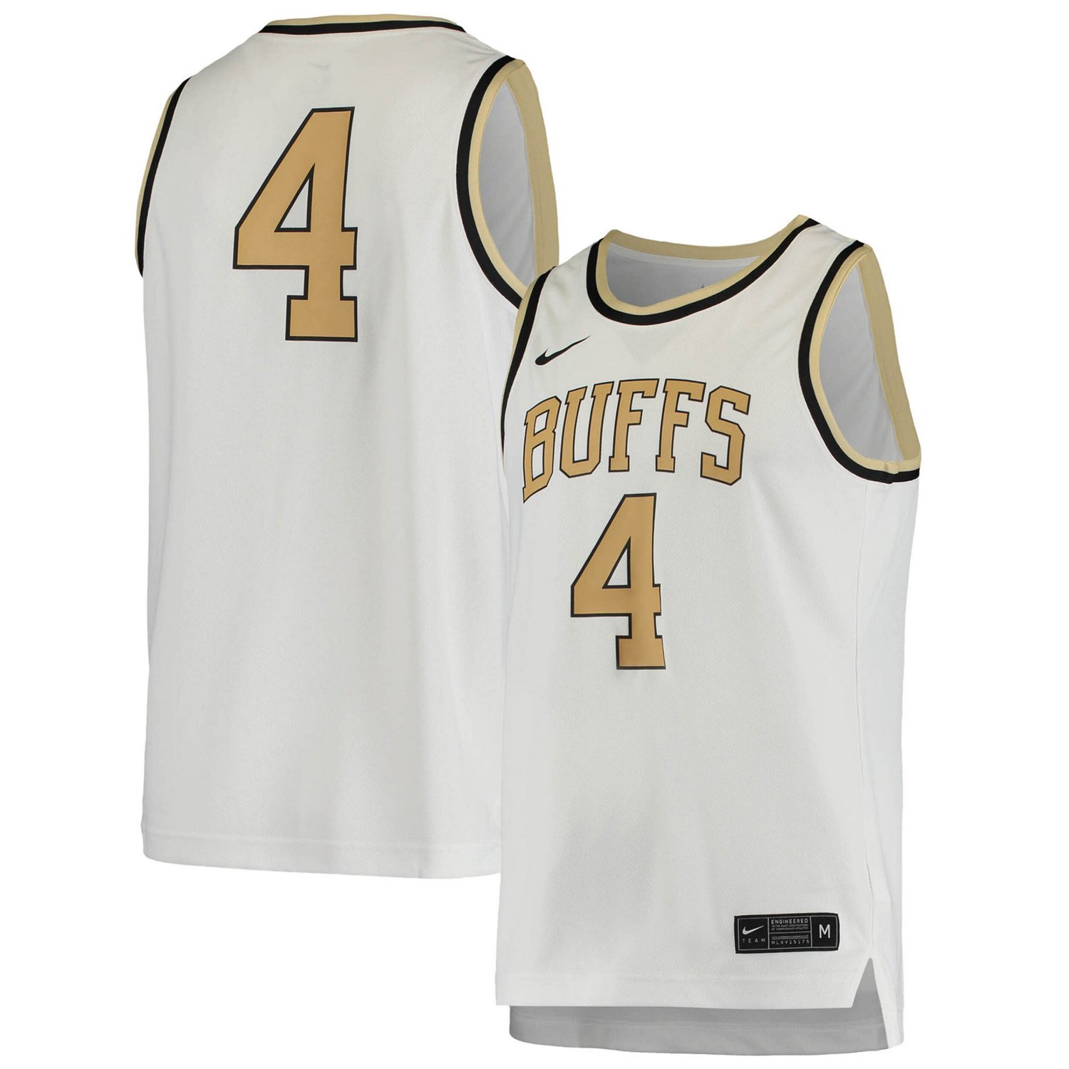 Nike 4 Colorado Buffaloes Replica Basketball Jersey