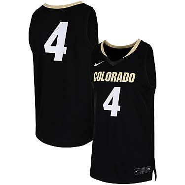 Nike 4 Colorado Buffaloes Team Replica Basketball Jersey                                                                        