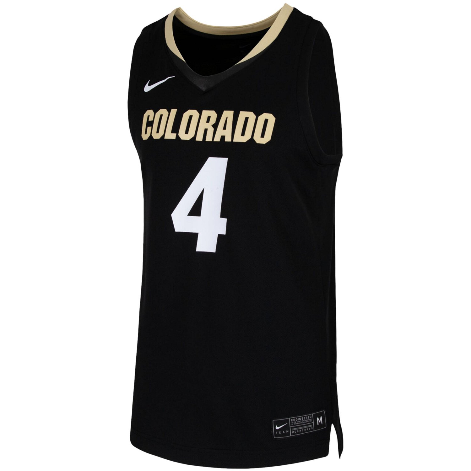 Nike 4 Colorado Buffaloes Team Replica Basketball Jersey                                                                         - view number 2