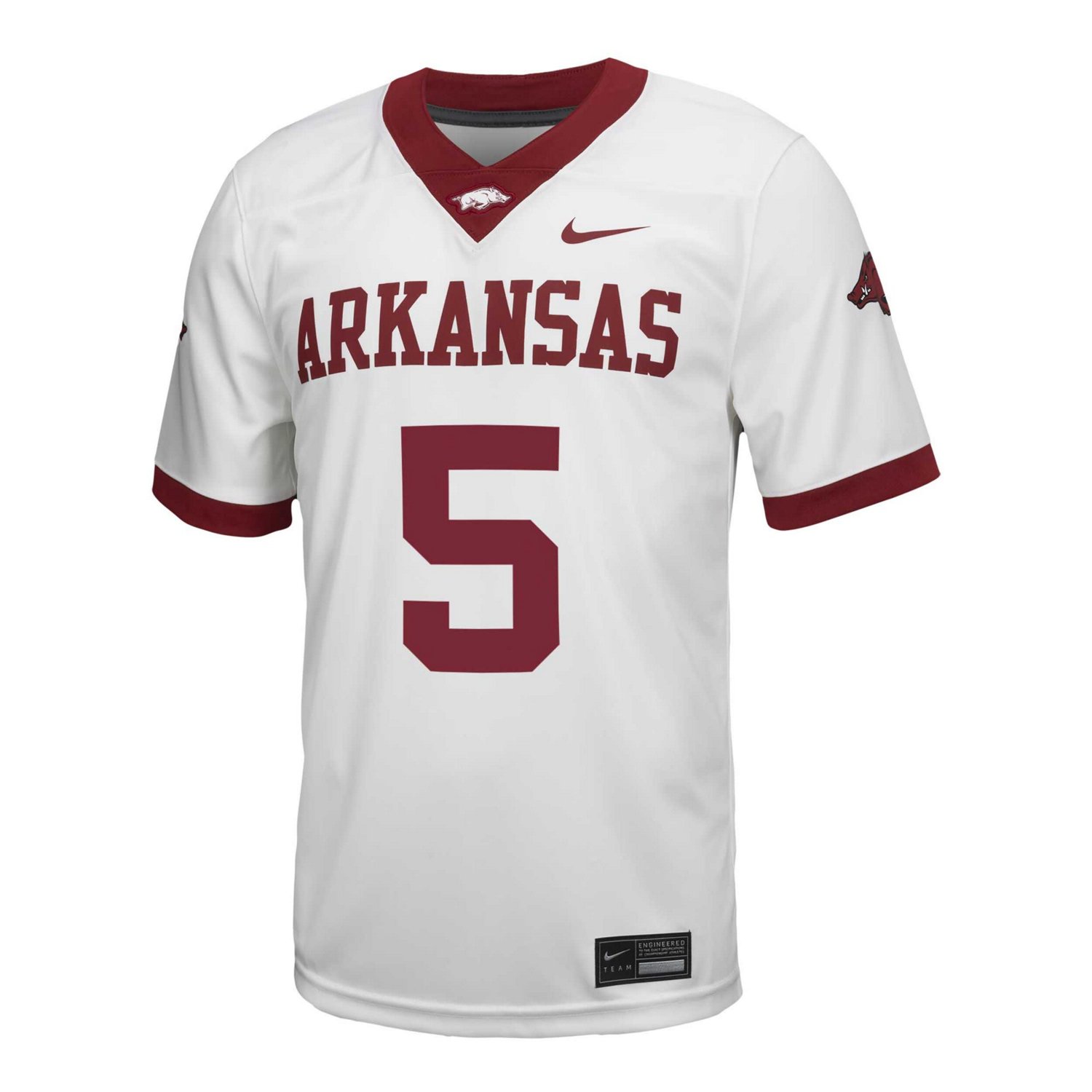 Nike 5 Arkansas Razorbacks Untouchable Football Jersey - view number 2