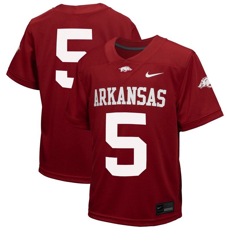 Nike Toddler 5 Cardinal Arkansas Razorbacks Untouchable Replica Game Jersey - Cardinal