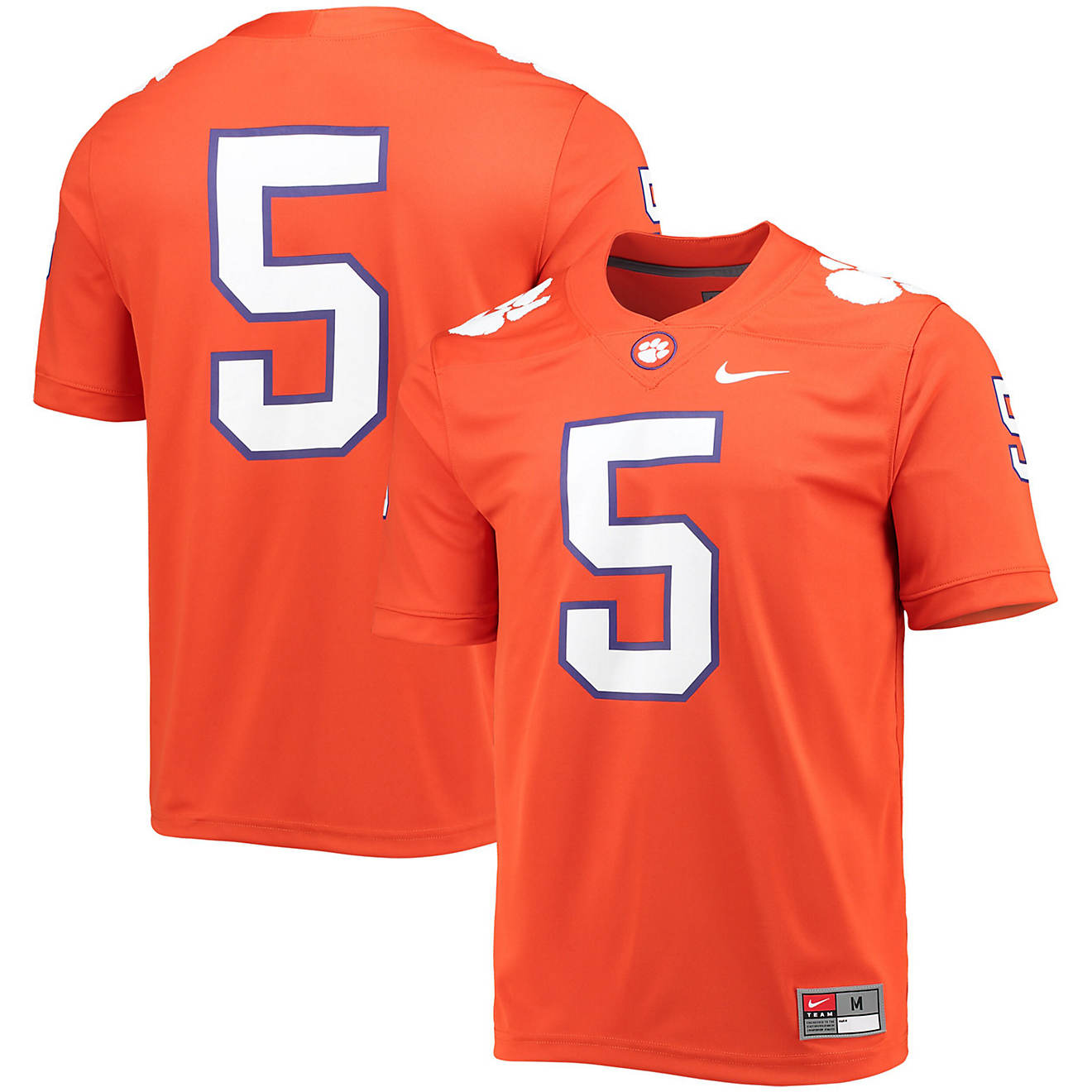 Nike 5 Clemson Tigers Game Jersey                                                                                                - view number 1