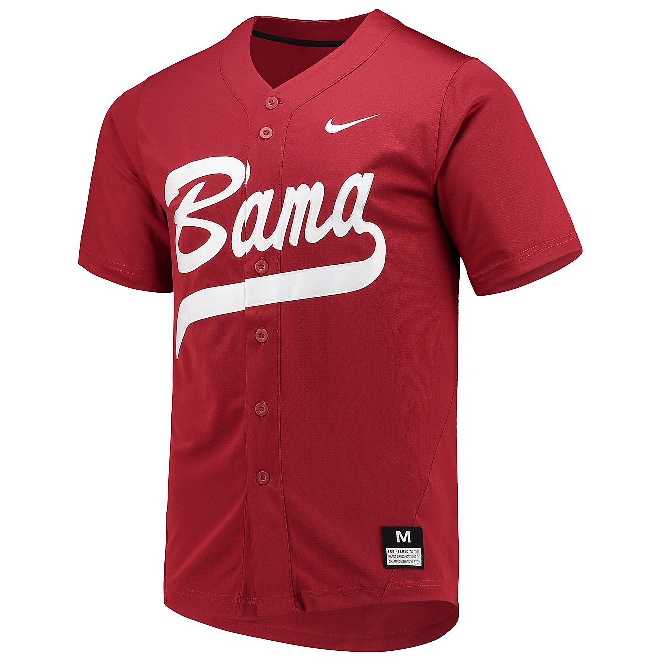 Nike Alabama Tide Full-Button Replica Softball Jersey                                                                            - view number 2