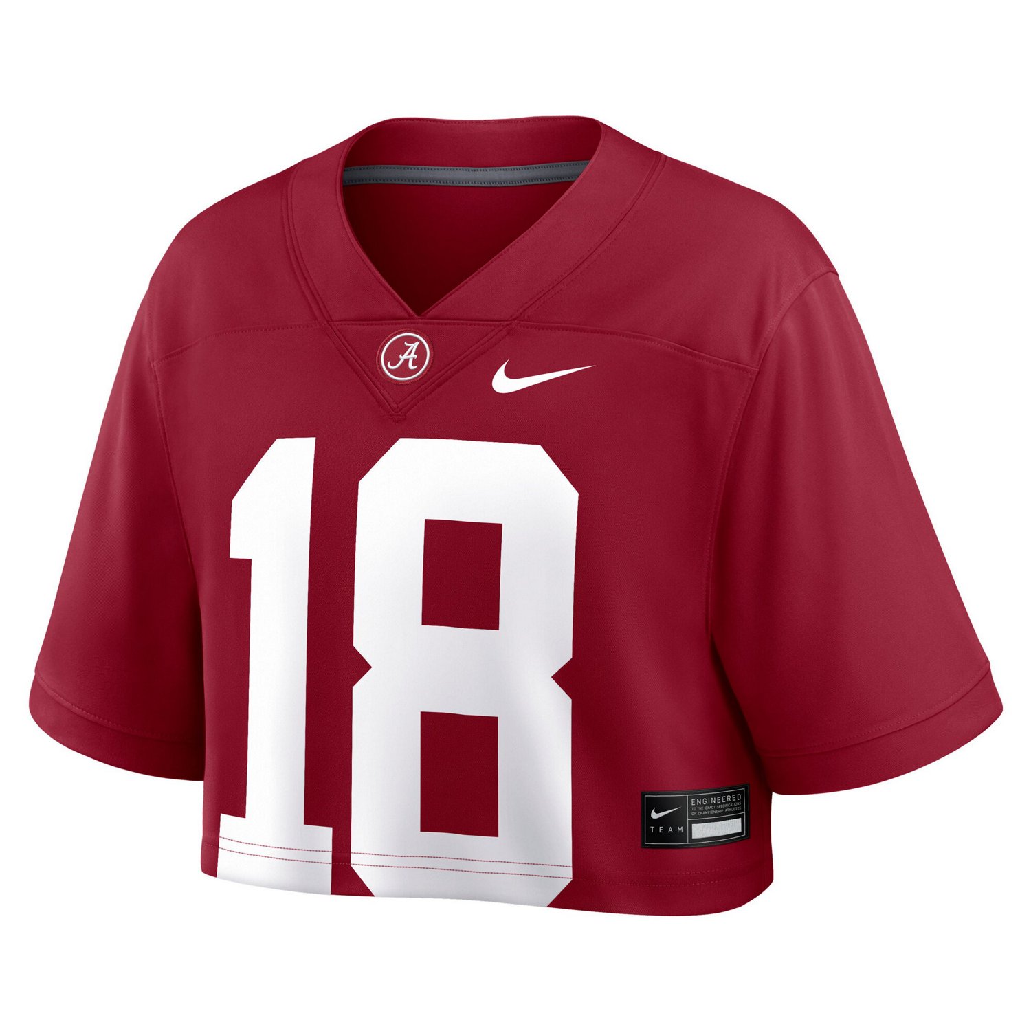 Nike Alabama Tide Game Crop Top Jersey - view number 2